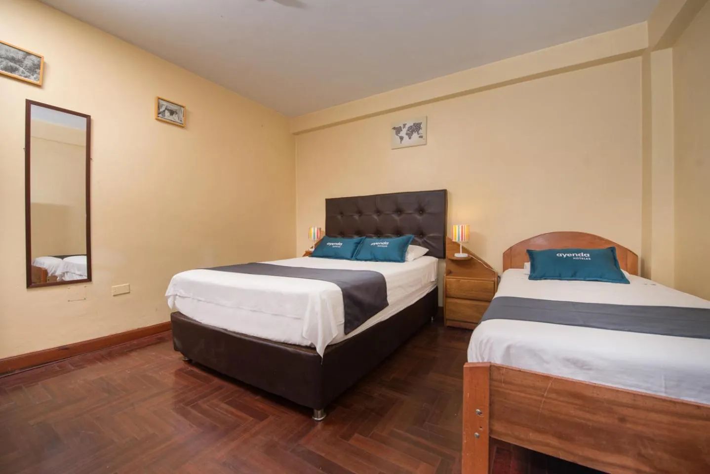 Bed in Ayenda Posada Inn