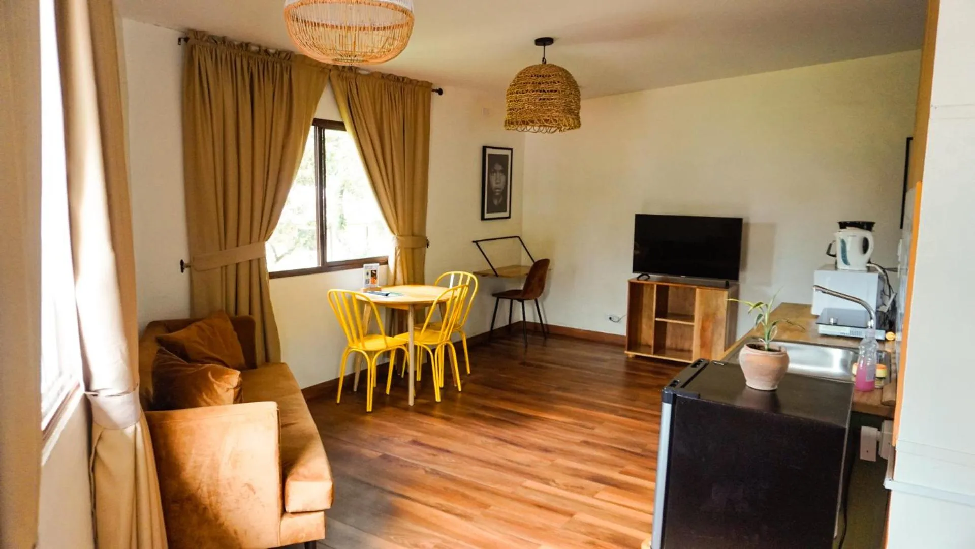 Living room in Selina Boquete