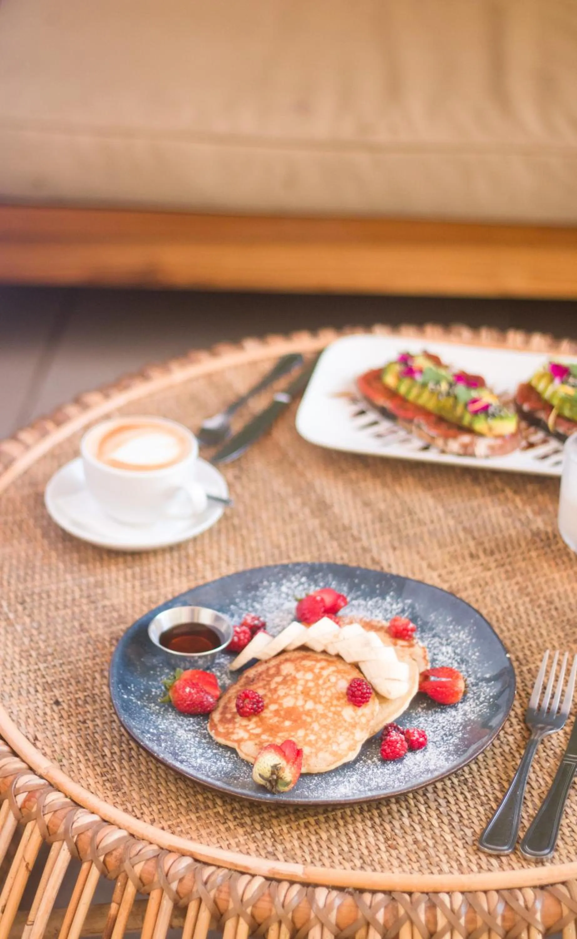 Continental breakfast in Selina Boquete