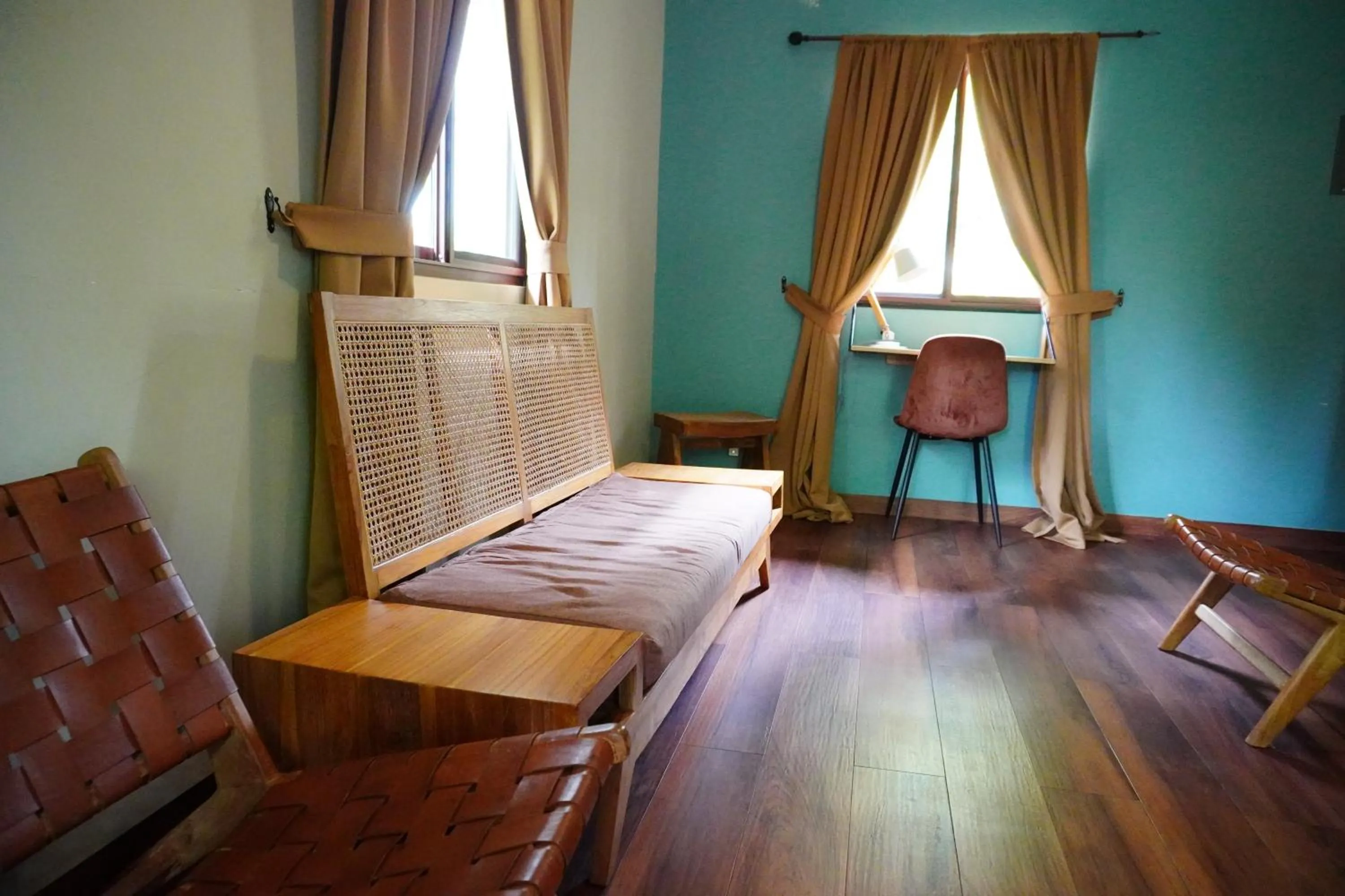 Living room, Bed in ONDA Boquete