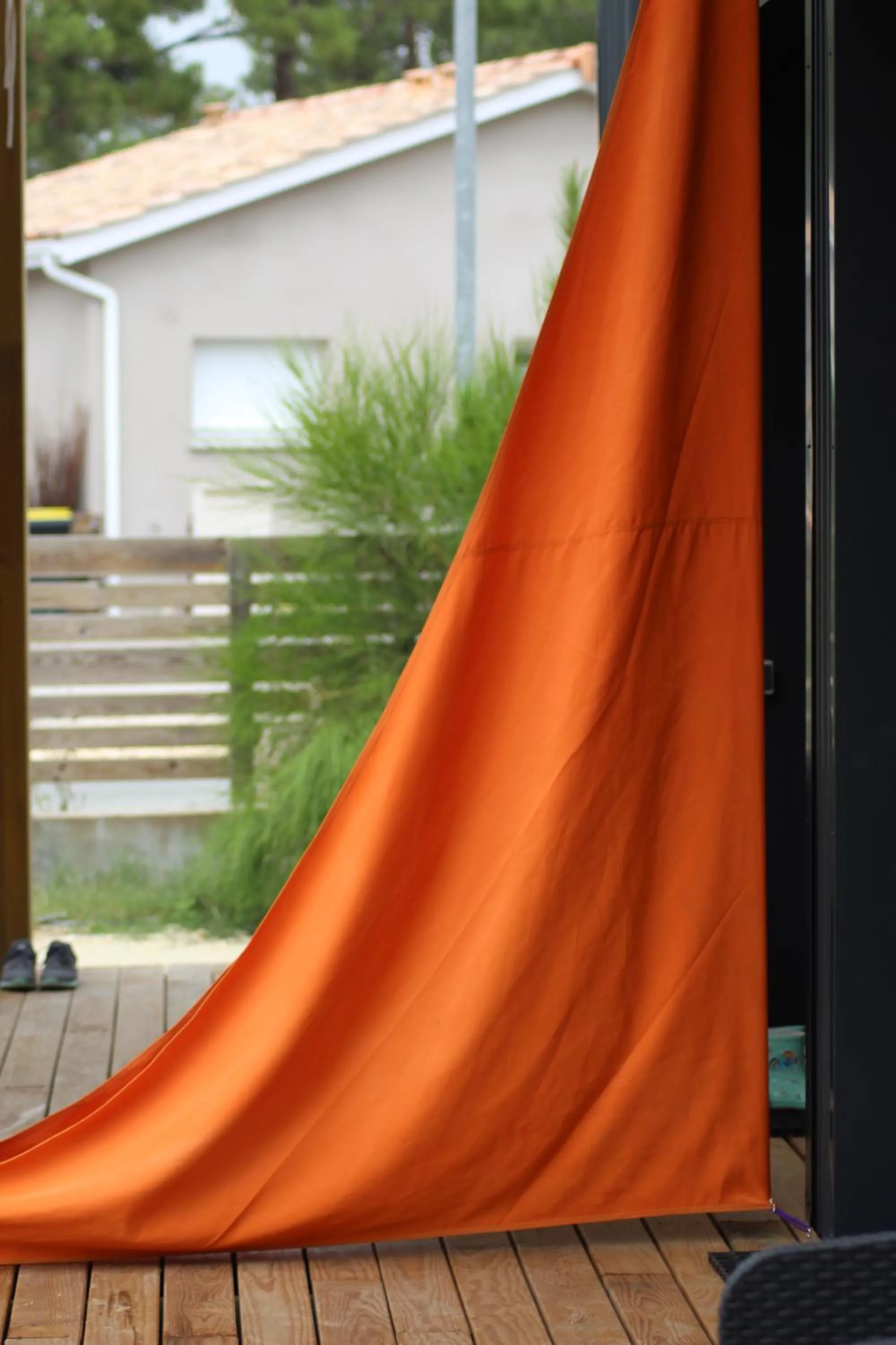 Balcony/Terrace in Chambres d'Hôtes 1001 NUITS Montalivet