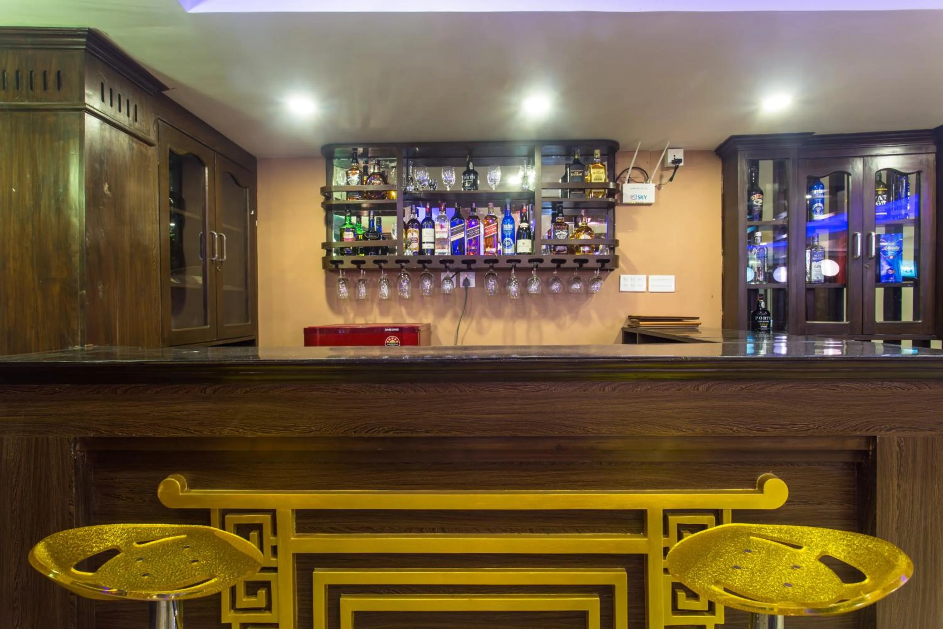 Alcoholic drinks in Hotel Beijing Lu