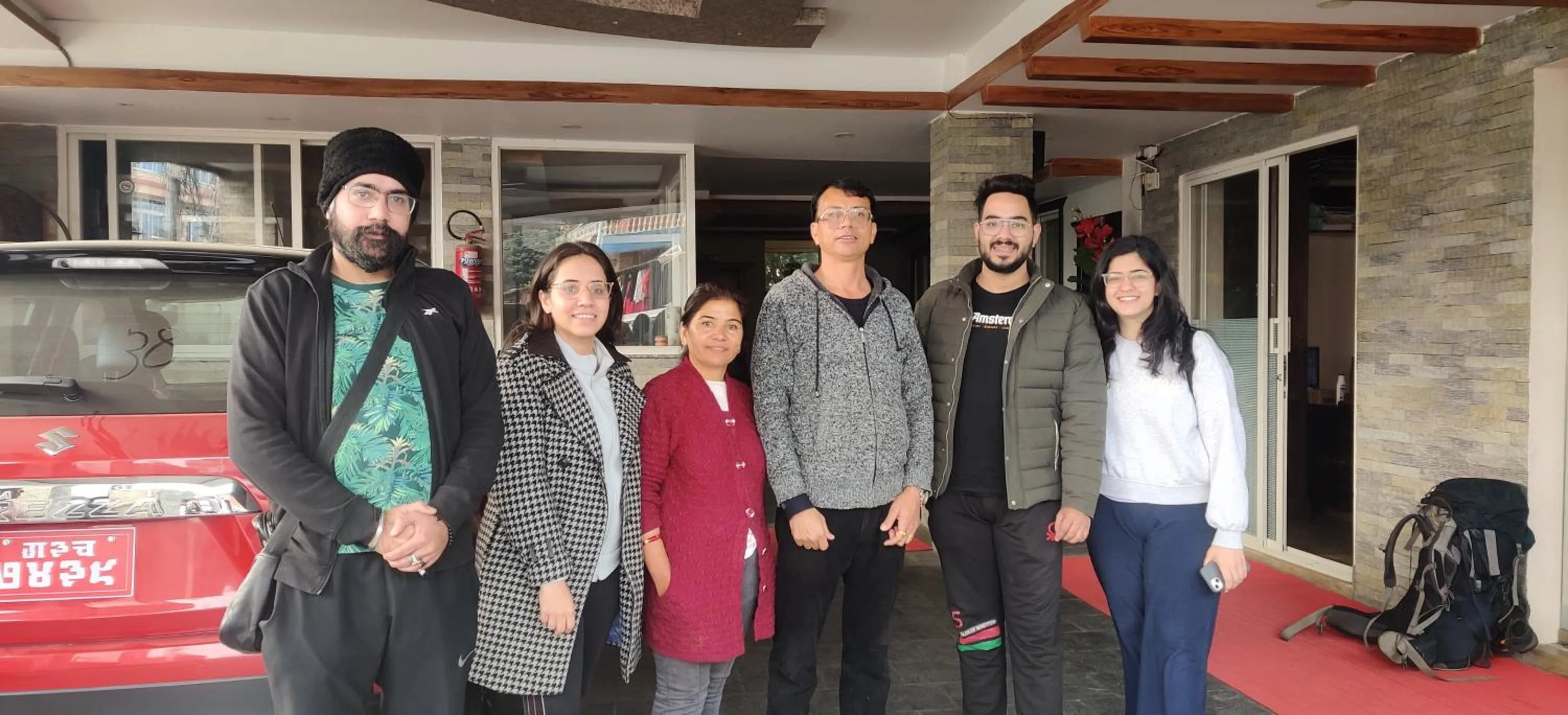 group of guests in Hotel Beijing Lu