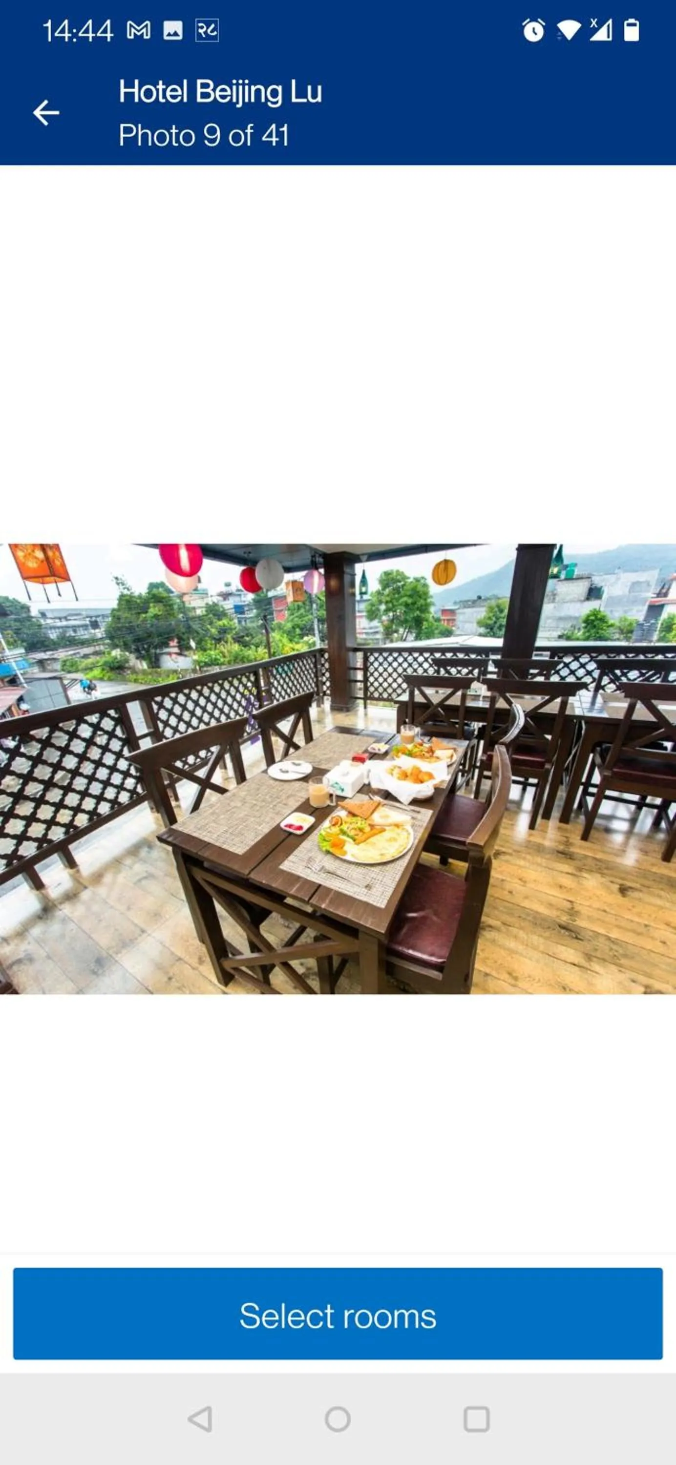 Breakfast in Hotel Beijing Lu