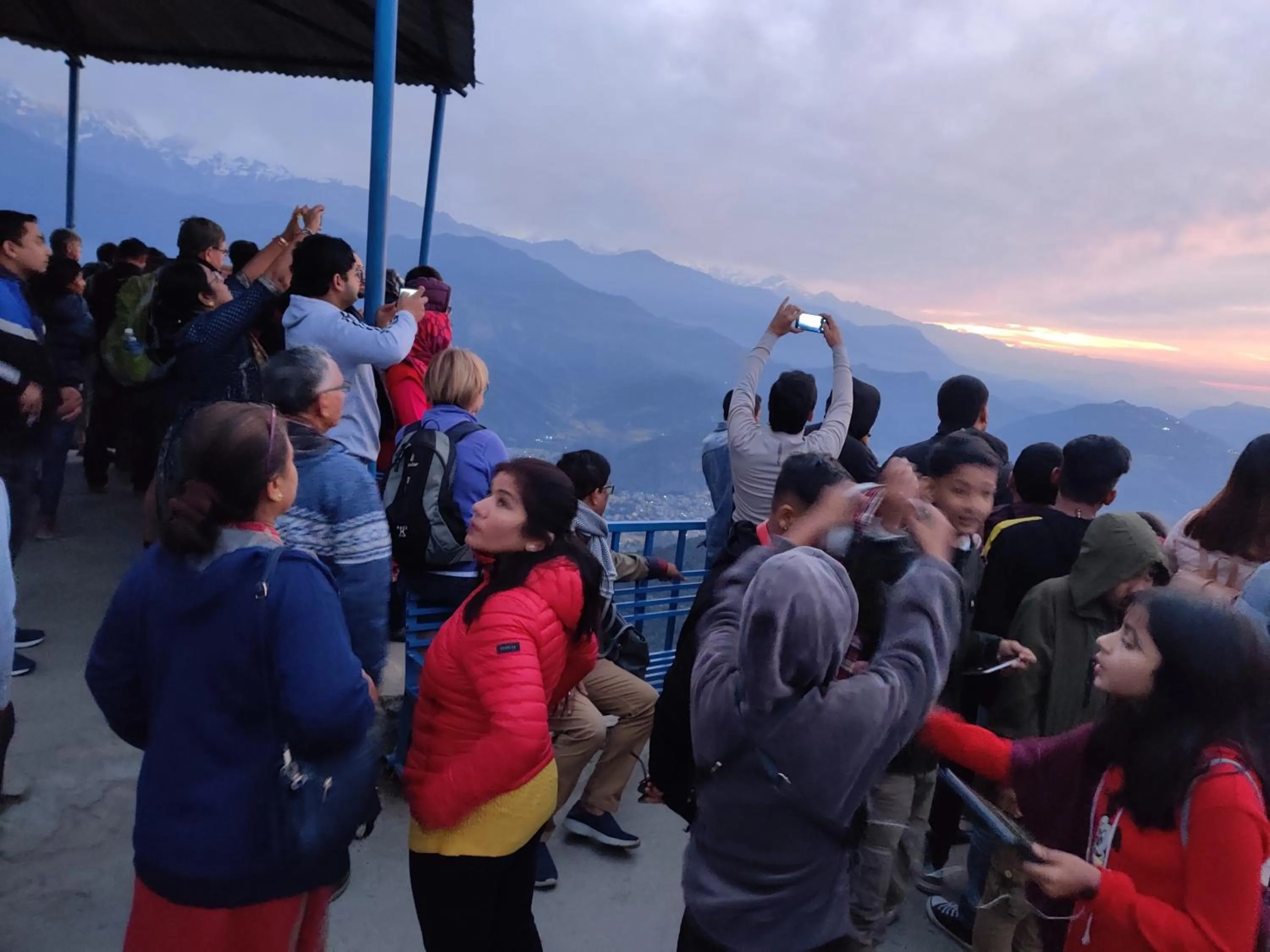 Sunrise in Hotel Beijing Lu