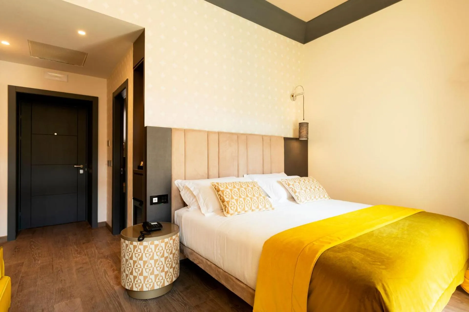 Bed in Amadomus Luxury Suites