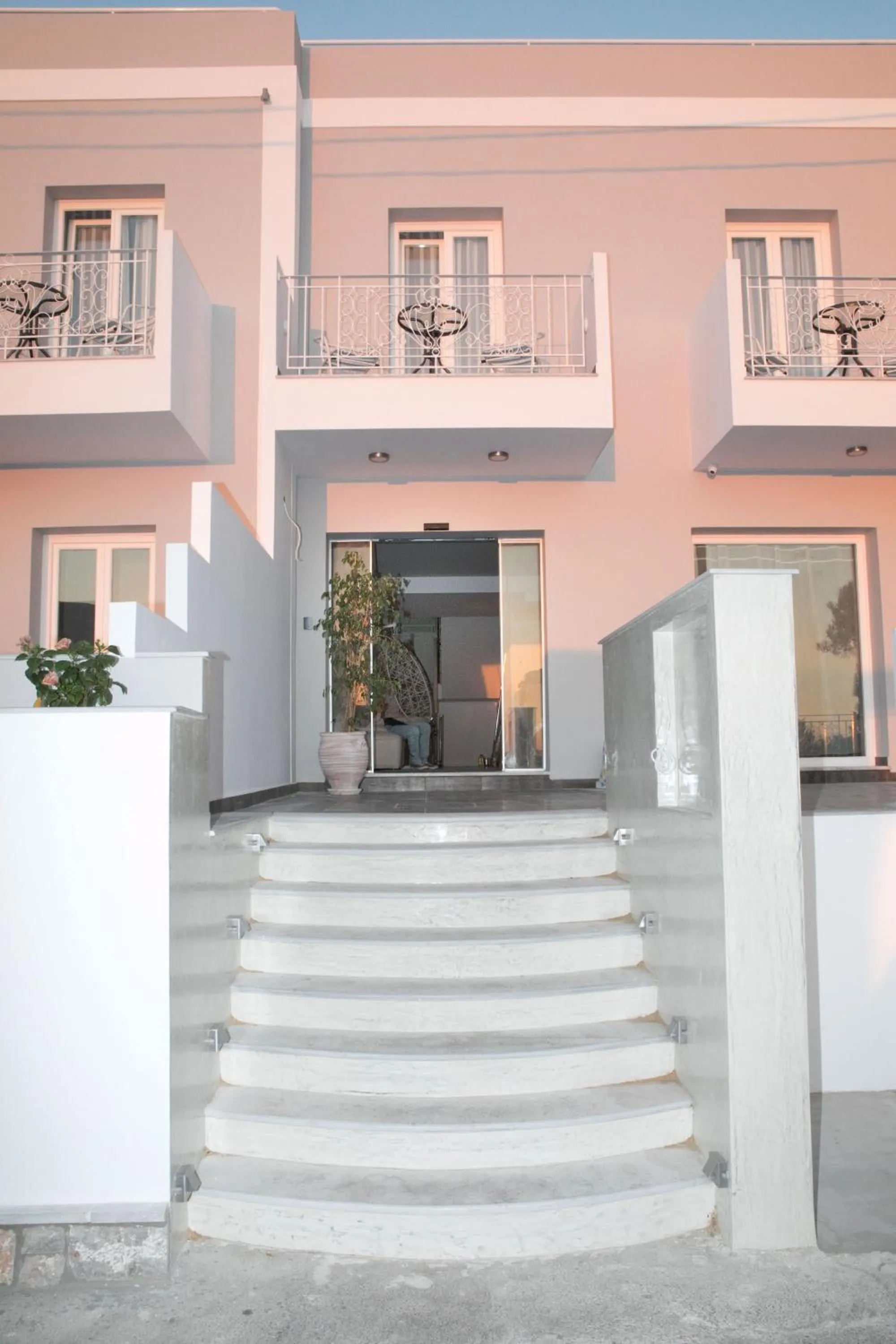 Facade/entrance in Hyperion Hotel