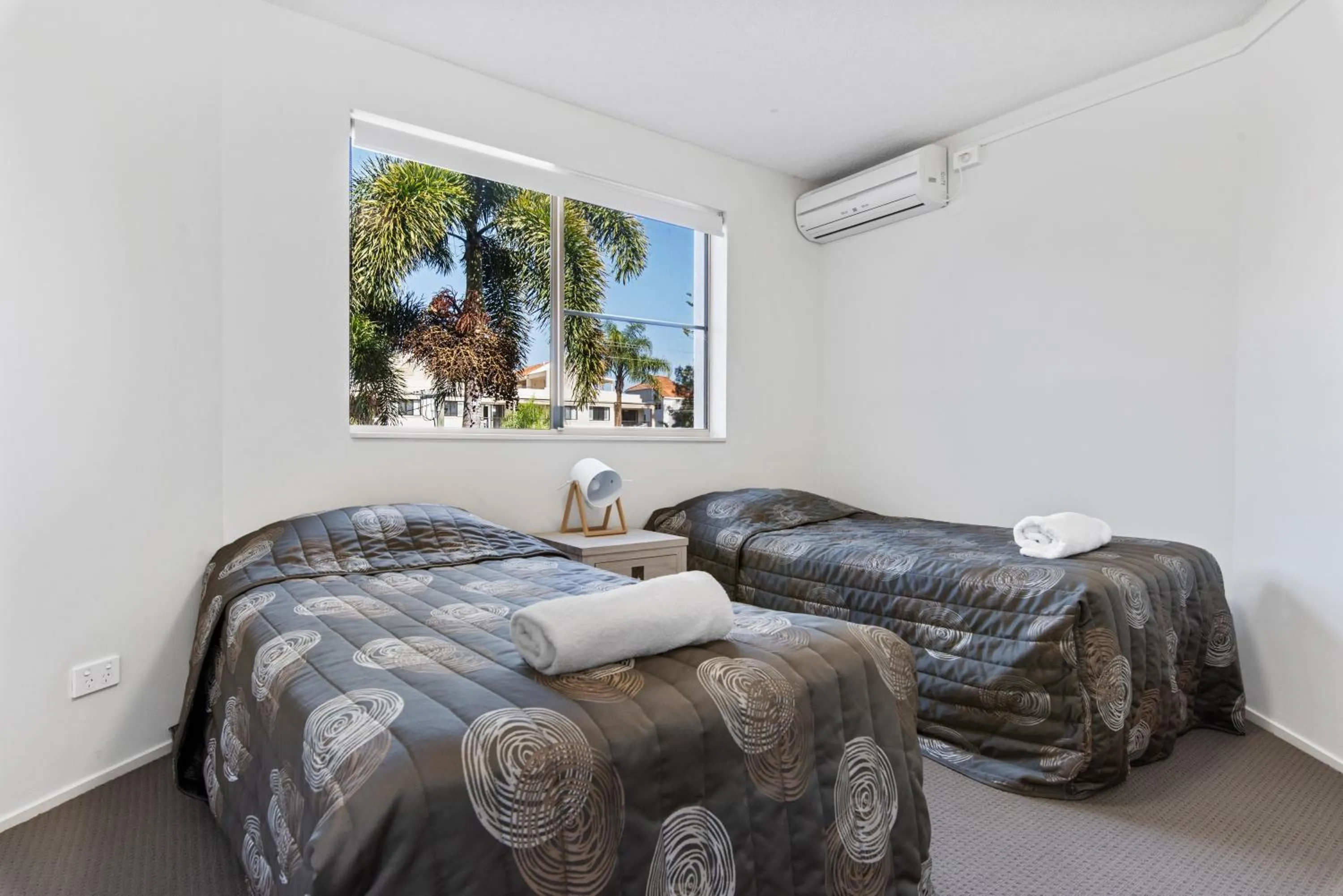 Bed in Beachcomber on the Spit