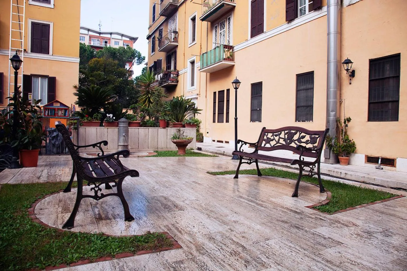 Property building in Paola Guest House