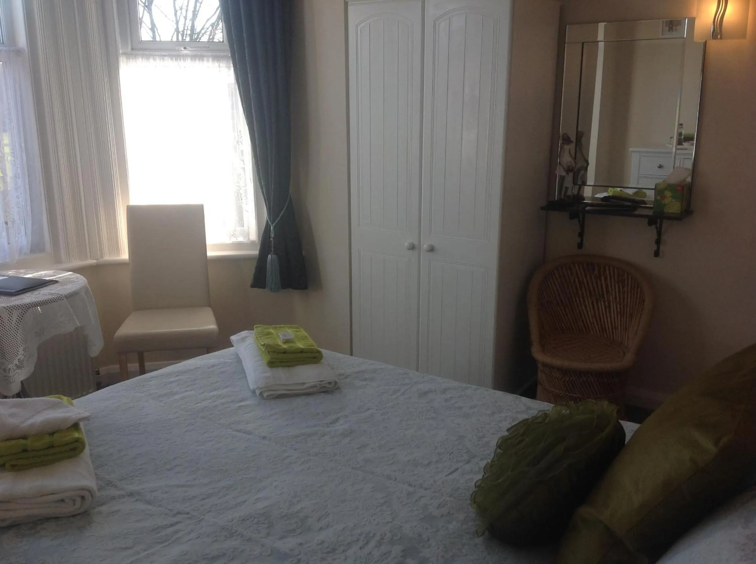 Decorative detail, Bed in Cleasewood Guest House