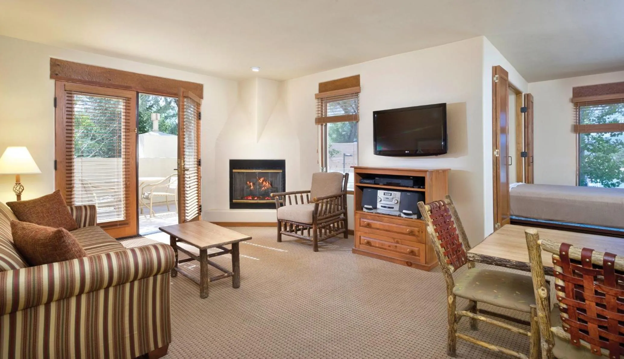 Living room in WorldMark Taos