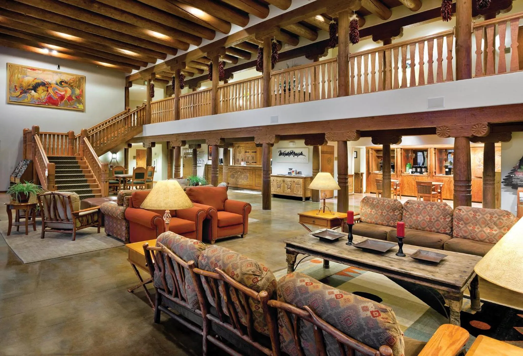 Lobby or reception in WorldMark Taos