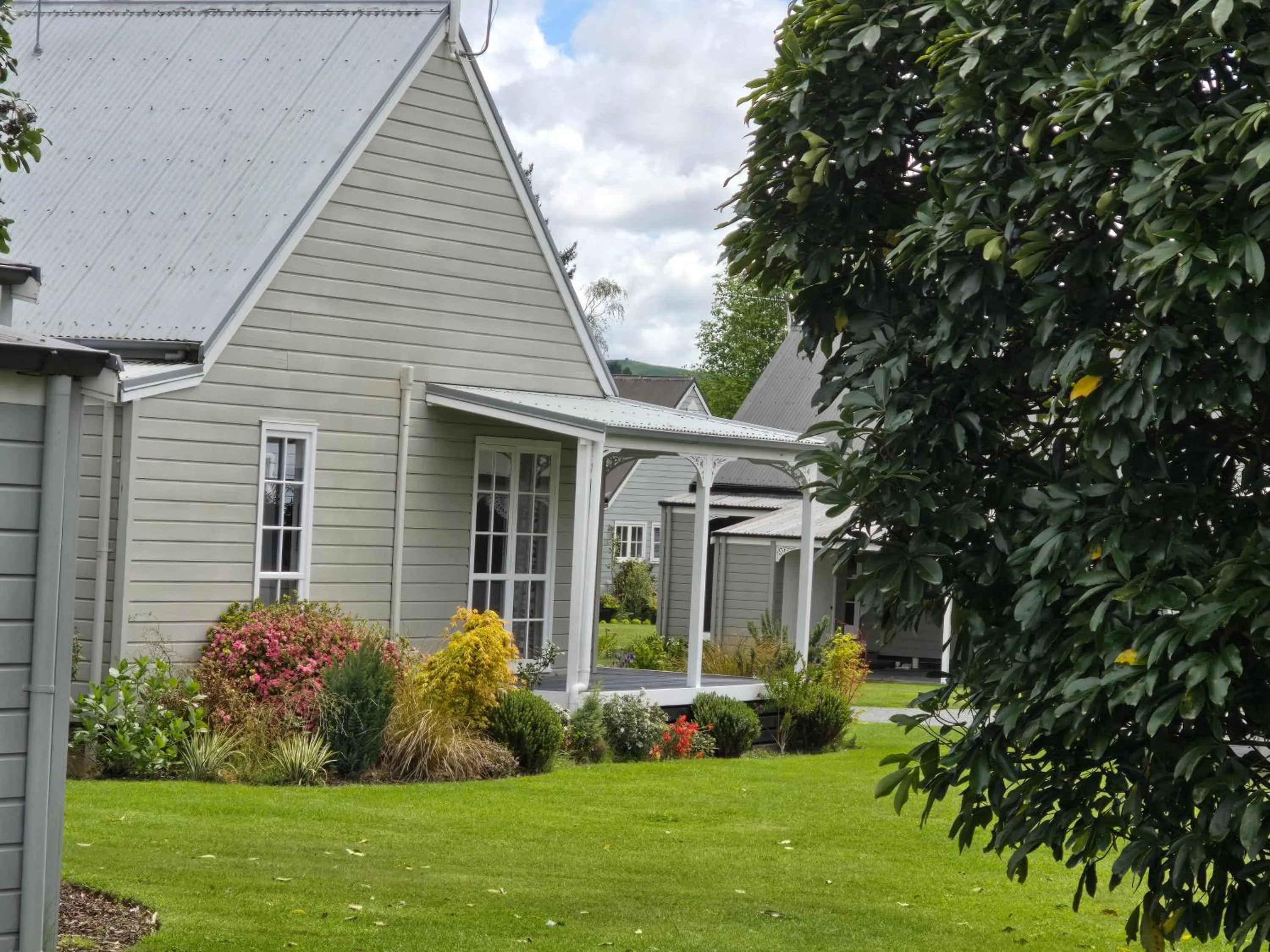 Garden in Huka Falls Resort
