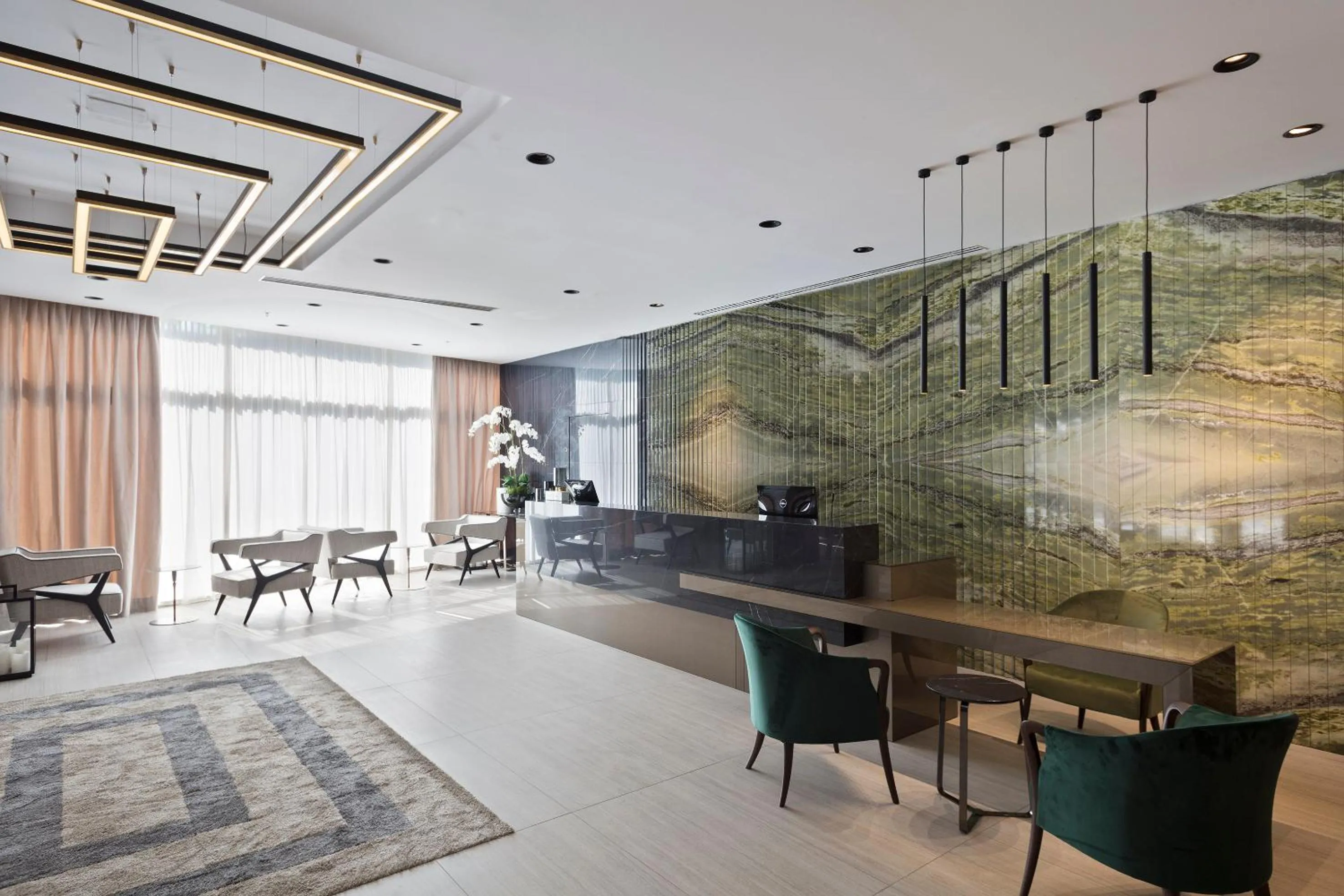 Lobby or reception in Hotel AMI Budva Petrovac