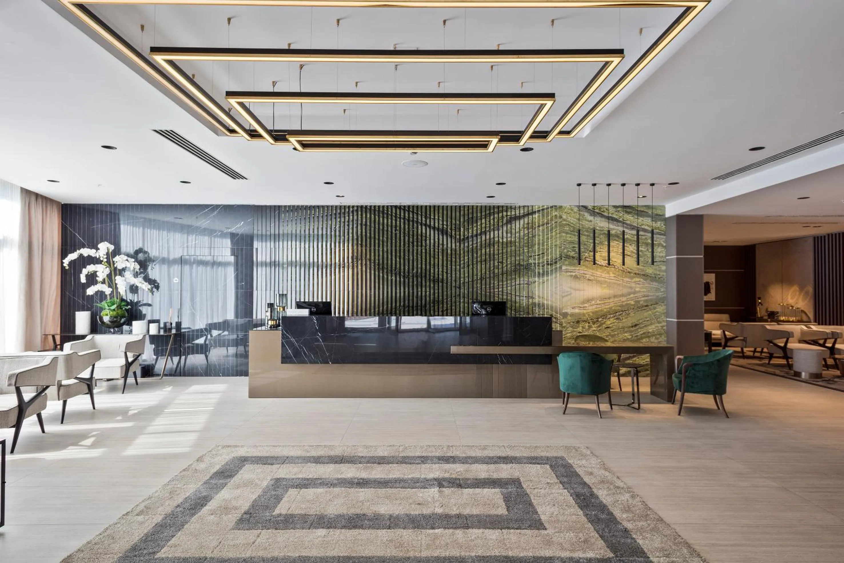 Lobby or reception in Hotel AMI Budva Petrovac