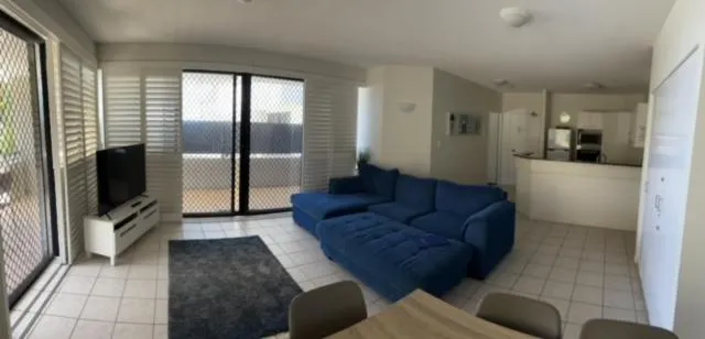 Seating area in Kings Row Apartments