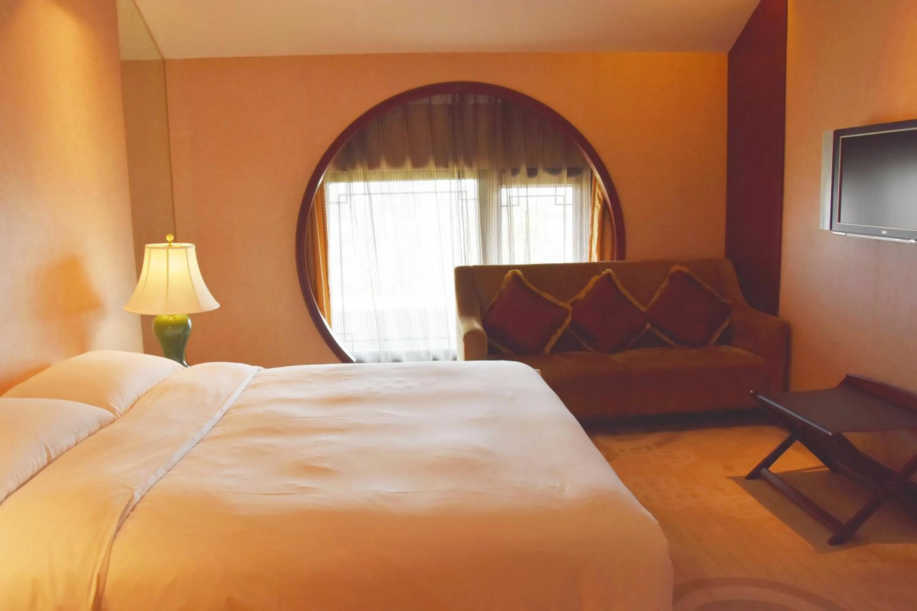 Bed in Wyndham Garden Suzhou