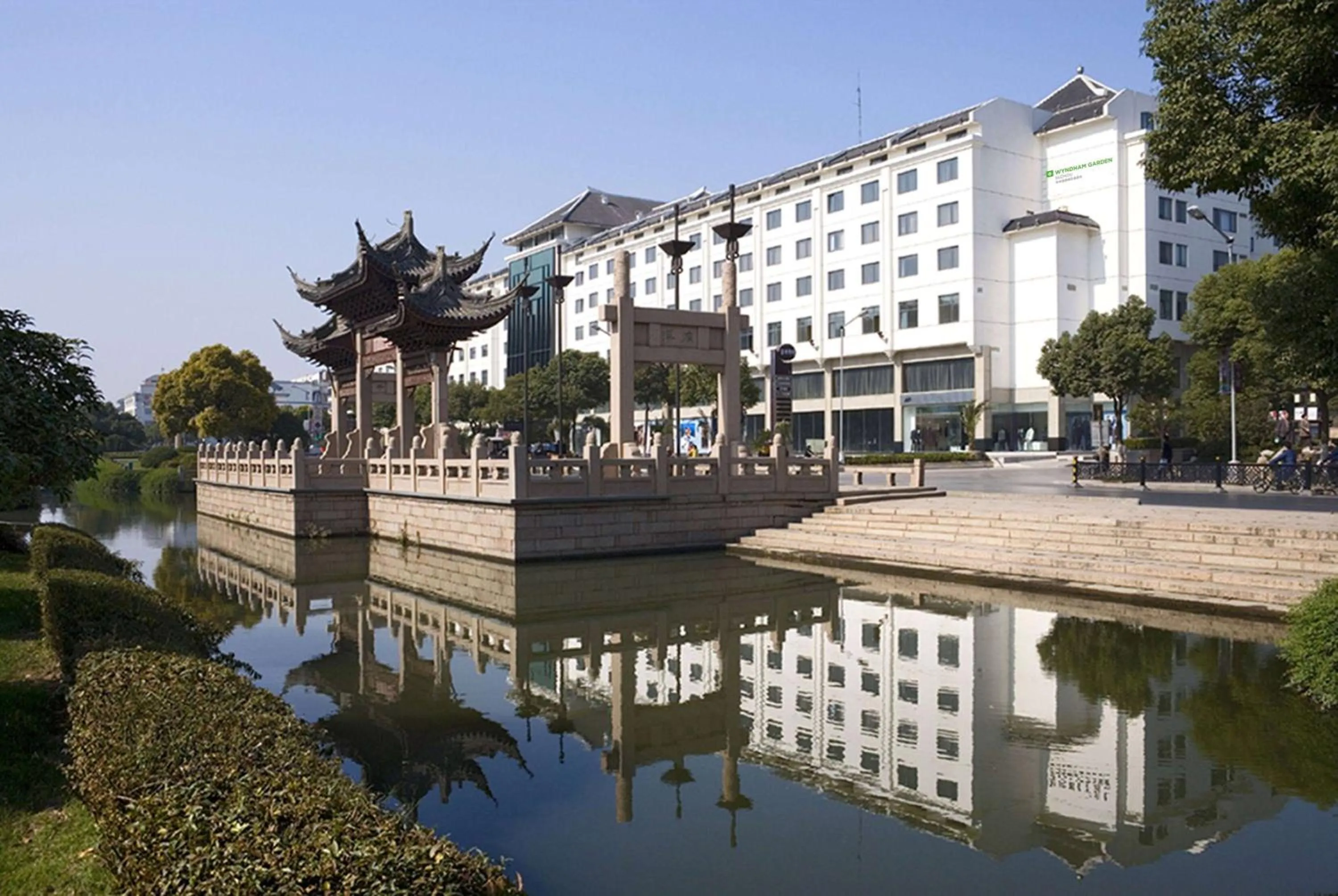 Property building in Wyndham Garden Suzhou