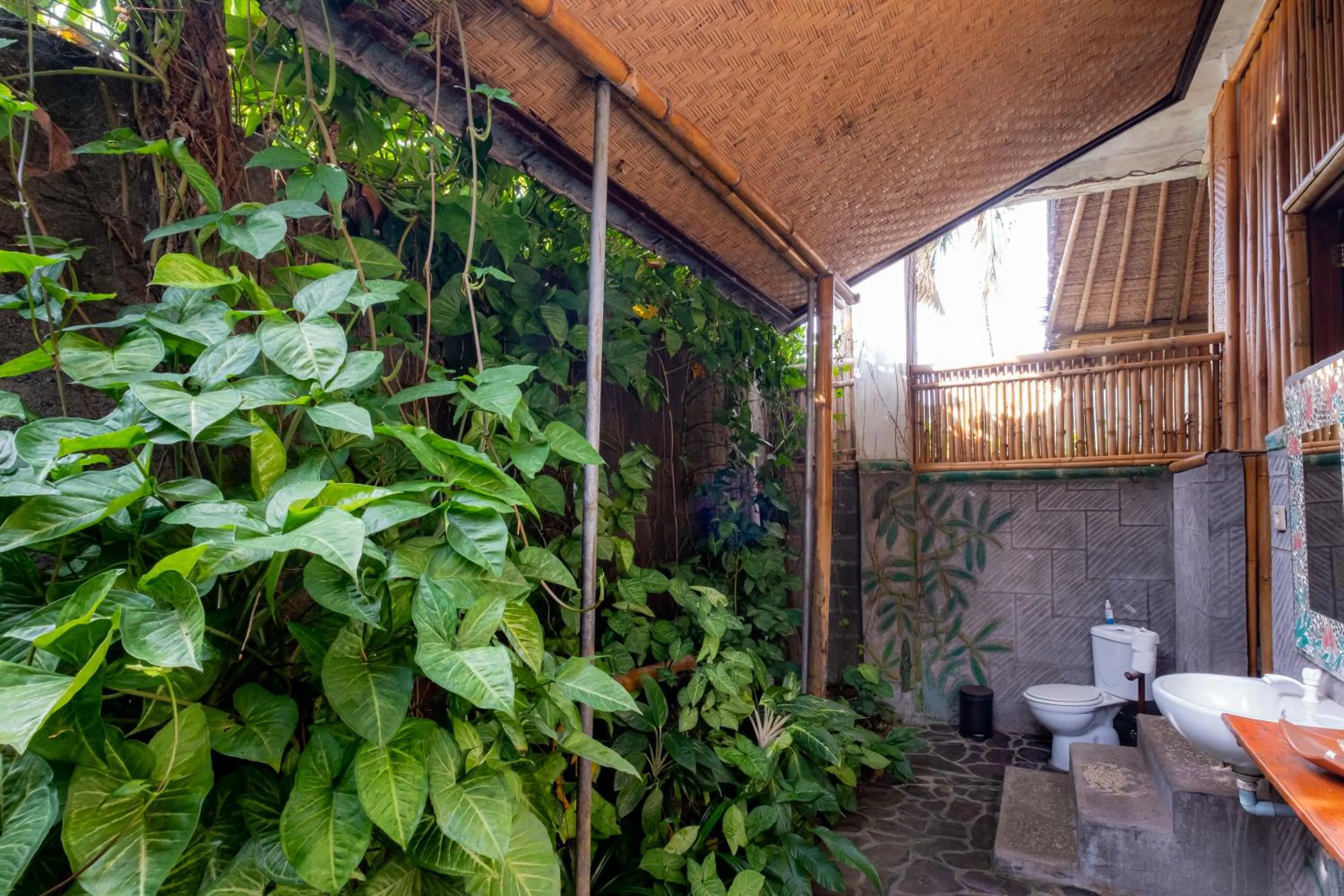 Toilet in Villa Manuk