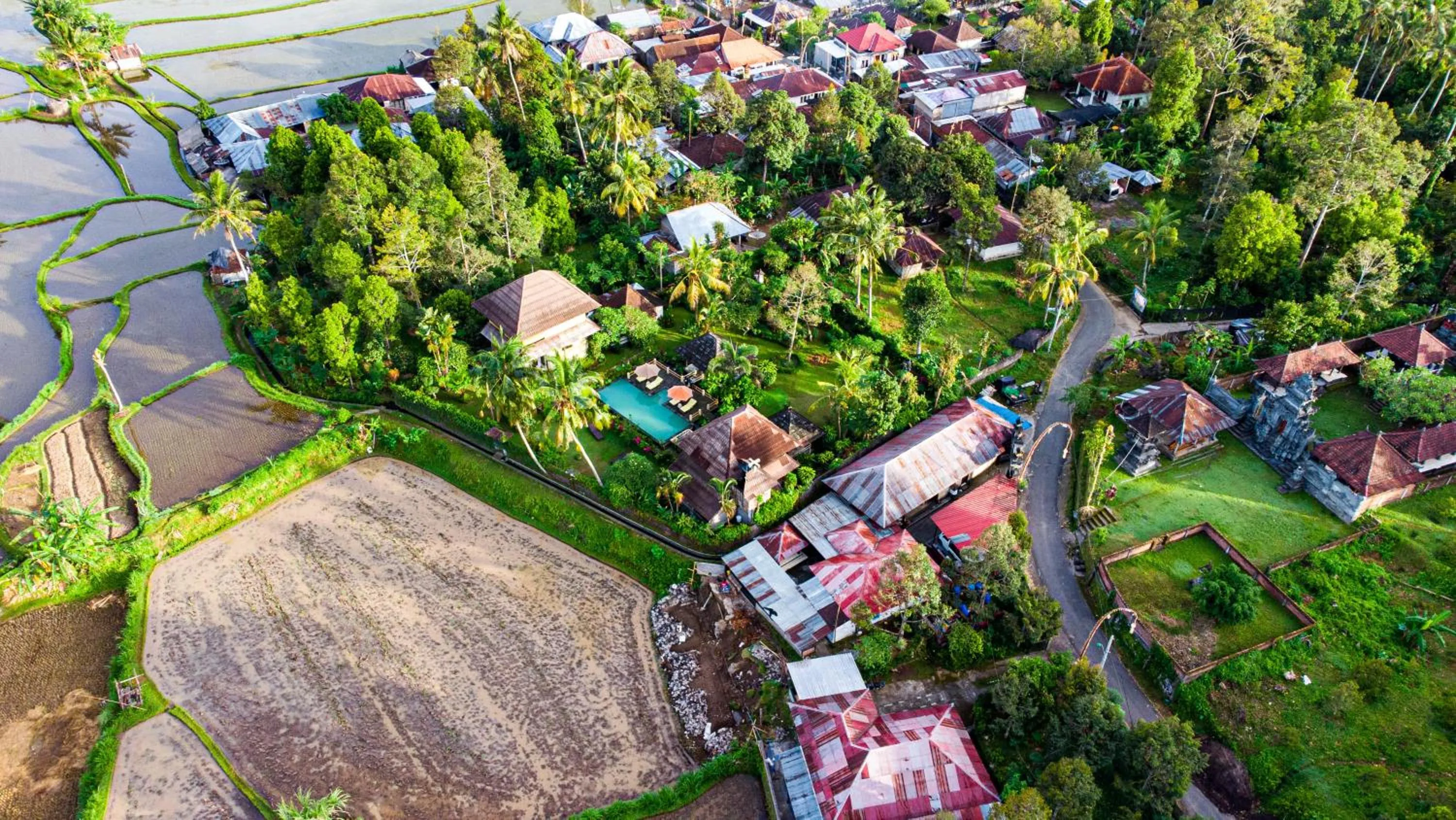 Landmark view in Villa Manuk
