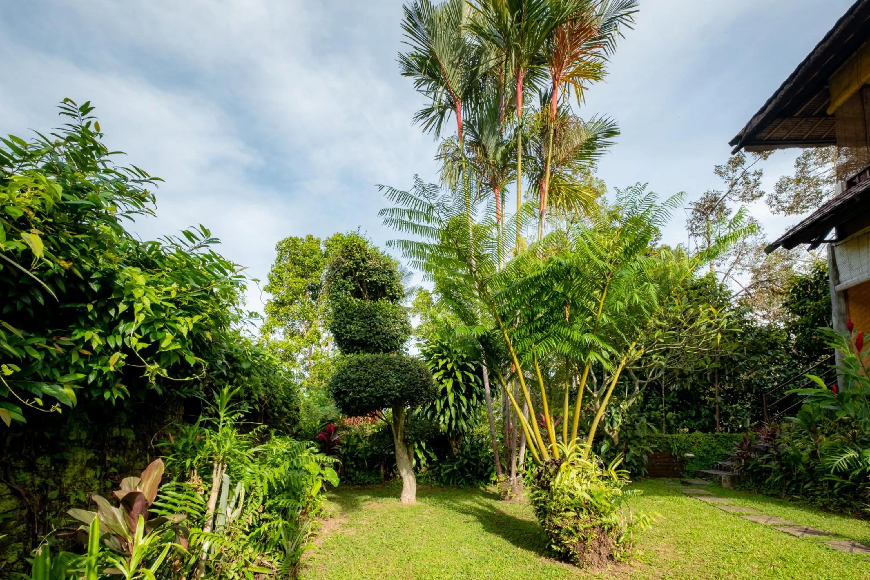 Natural landscape in Villa Manuk