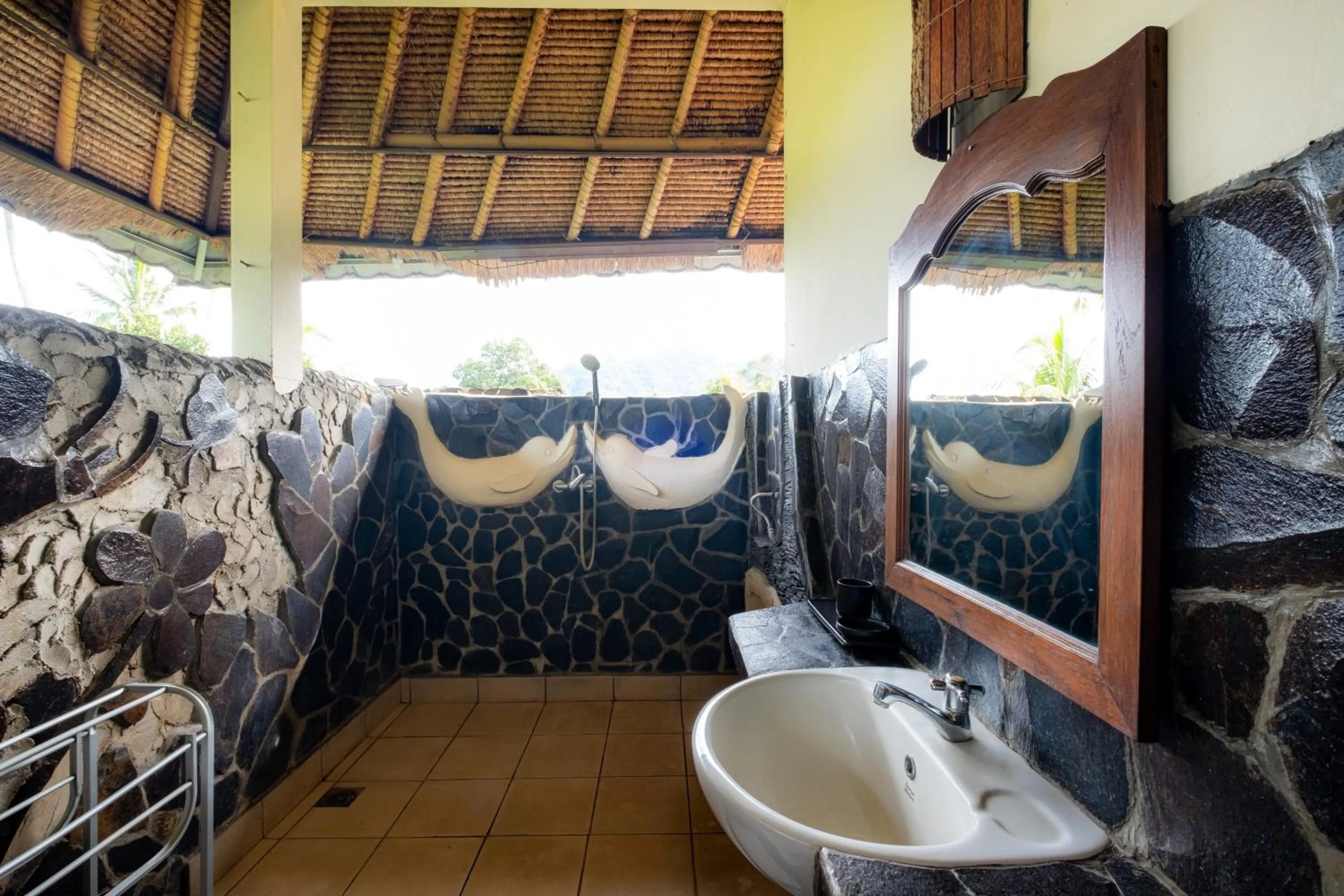 Bathroom in Villa Manuk