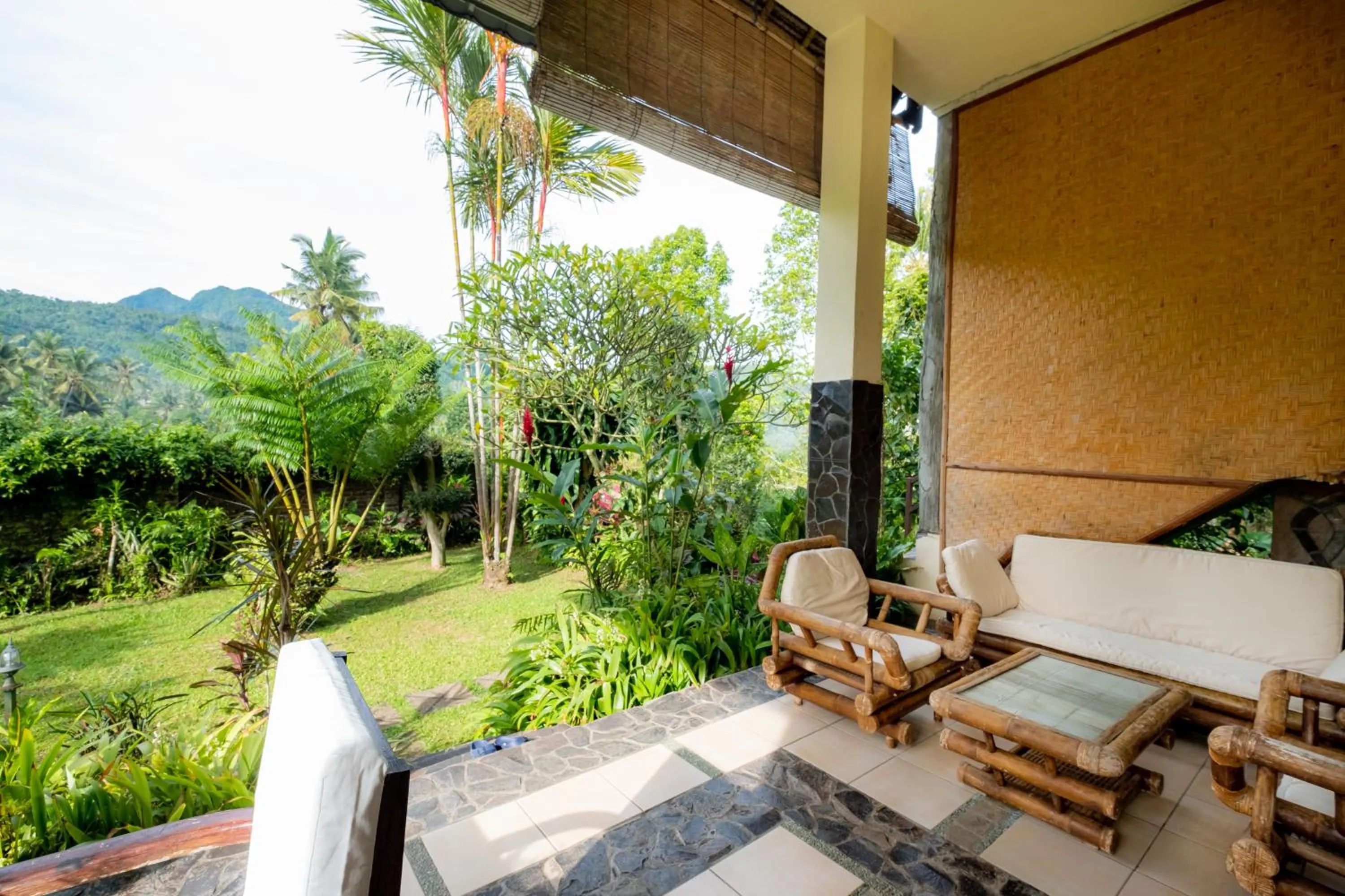 Balcony/Terrace in Villa Manuk