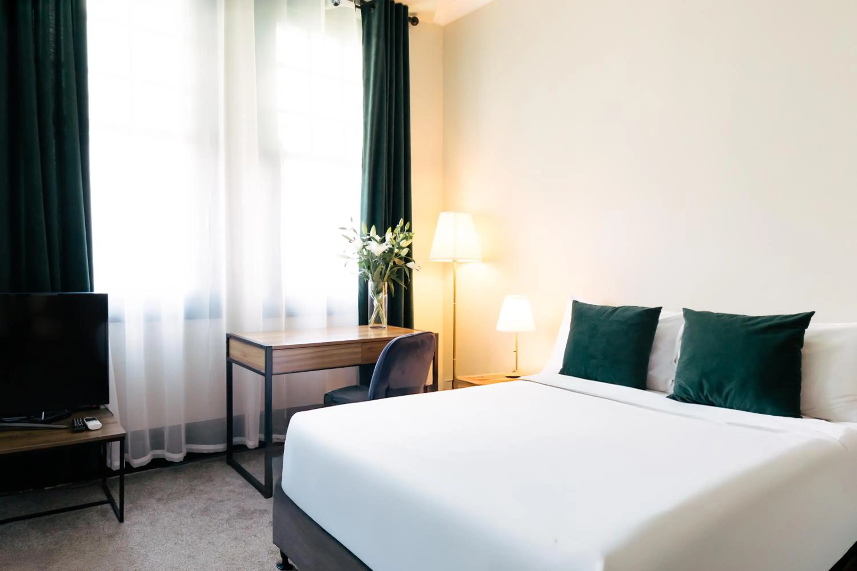 Bed in City Budget Hotel