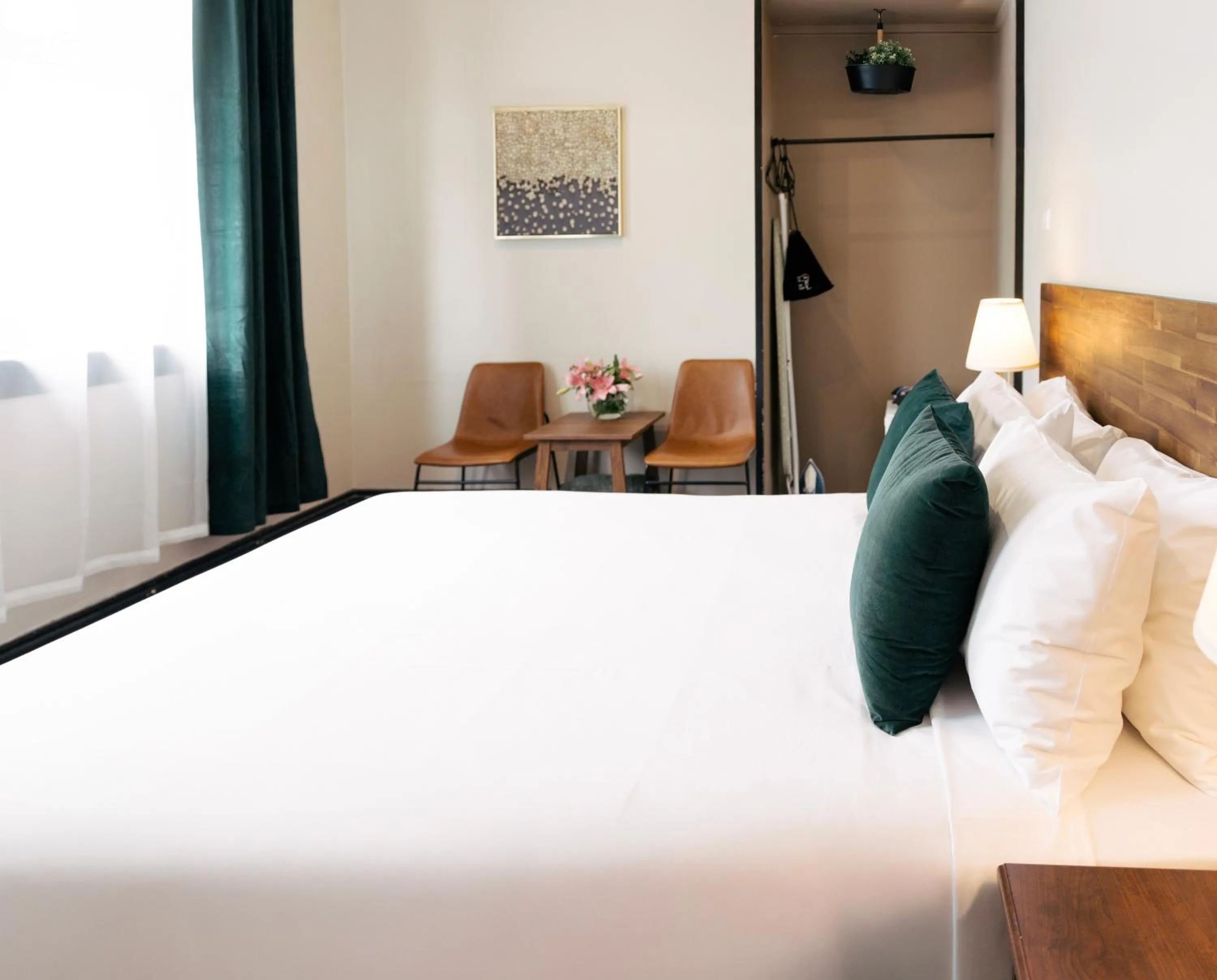 Bed in City Budget Hotel