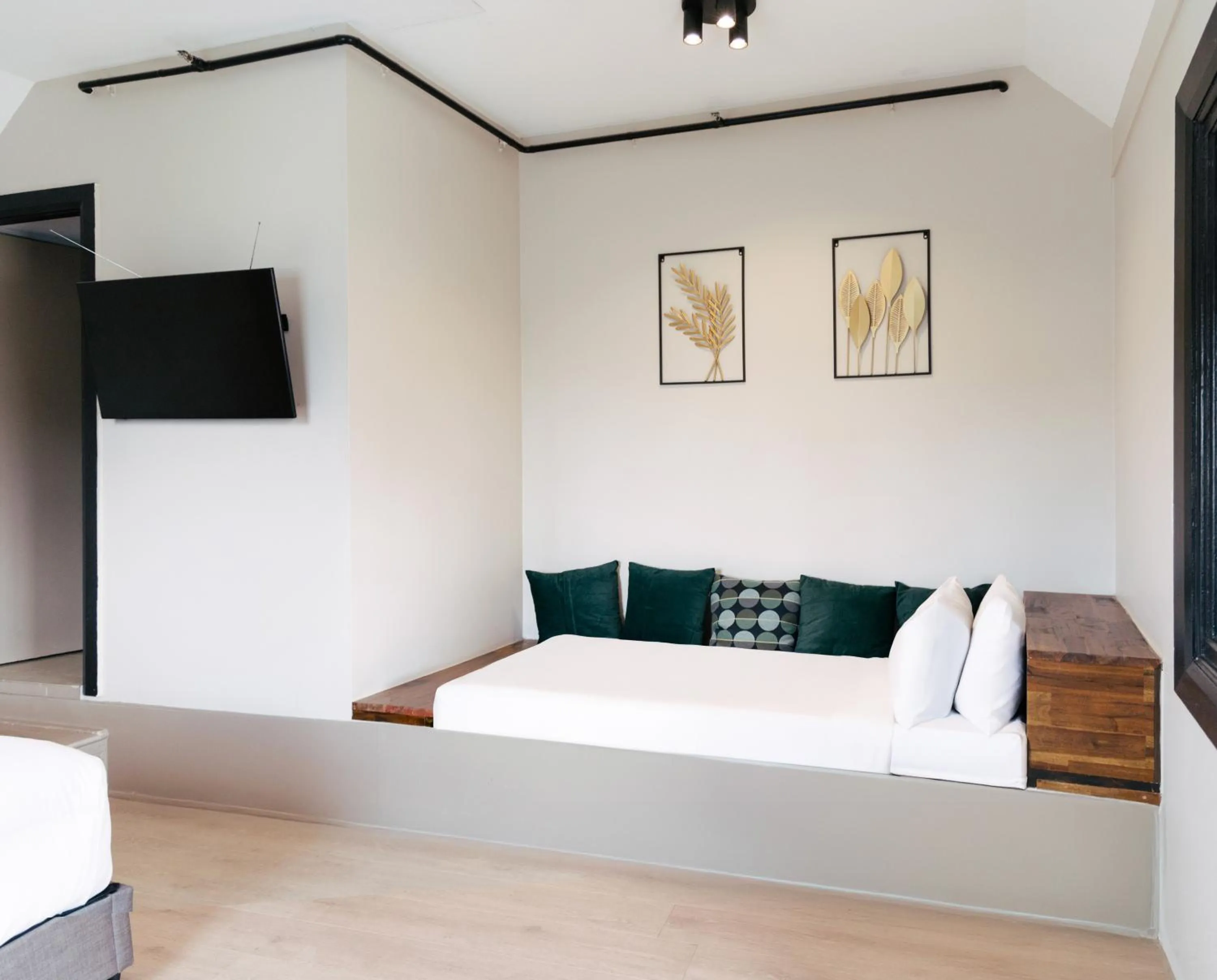 Bed in City Budget Hotel