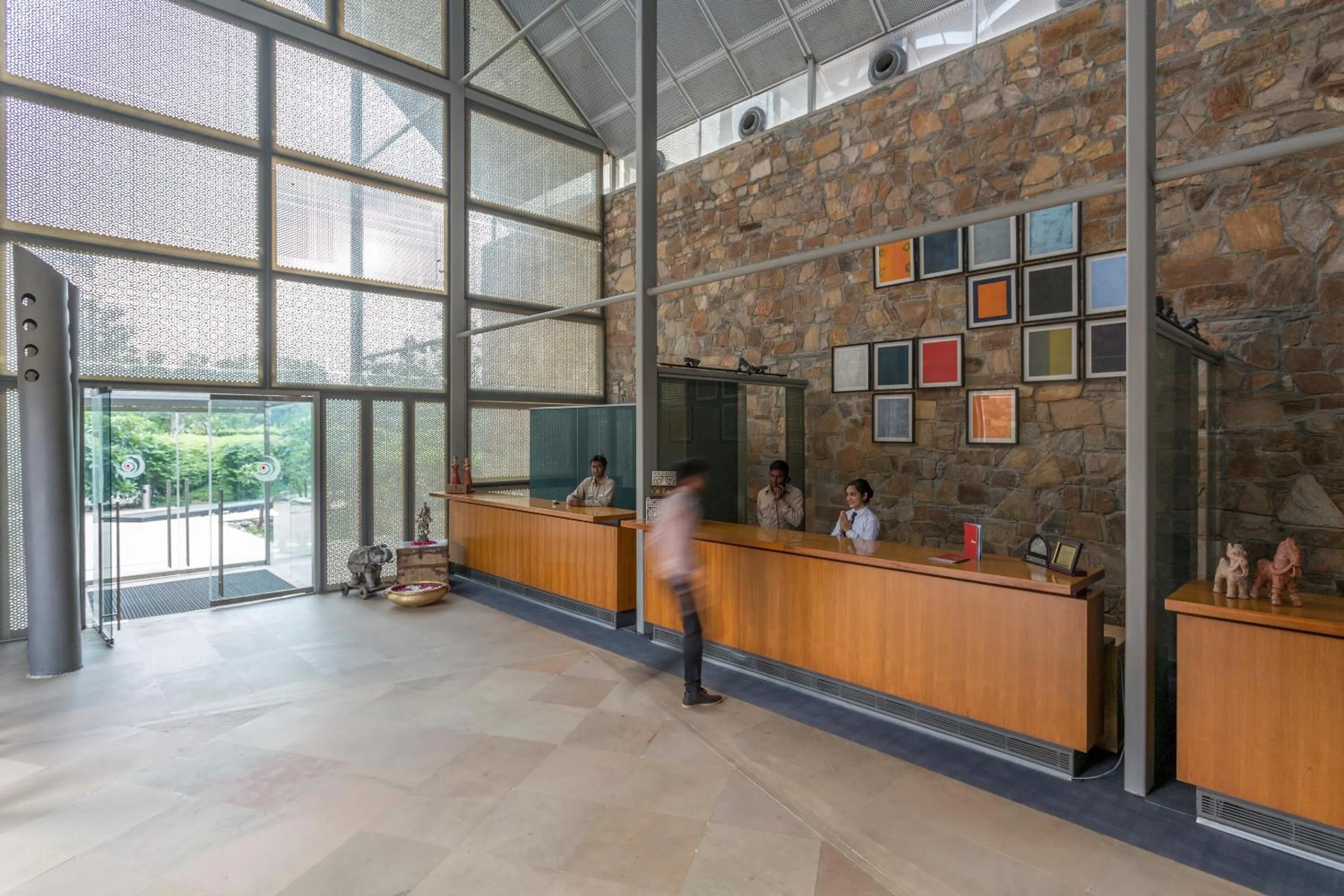 On site in Mana Ranakpur