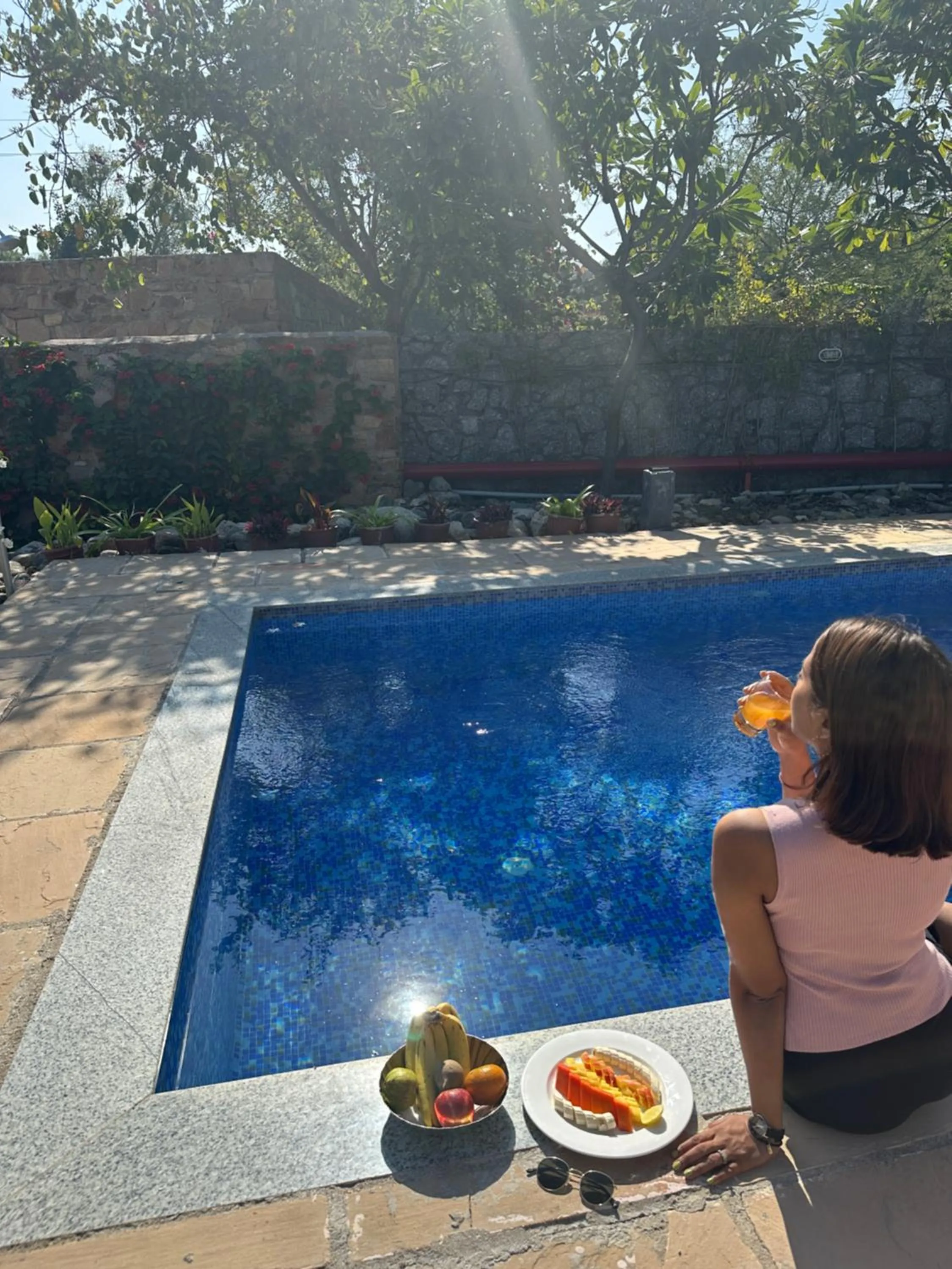 Pool view in Mana Ranakpur