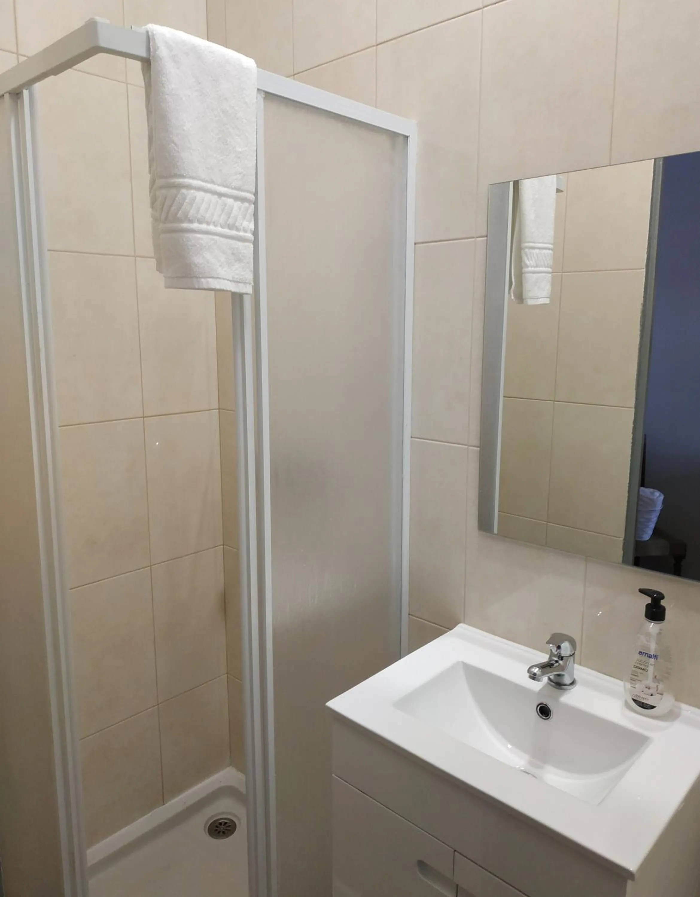 Shower in Gabriel Guesthouse