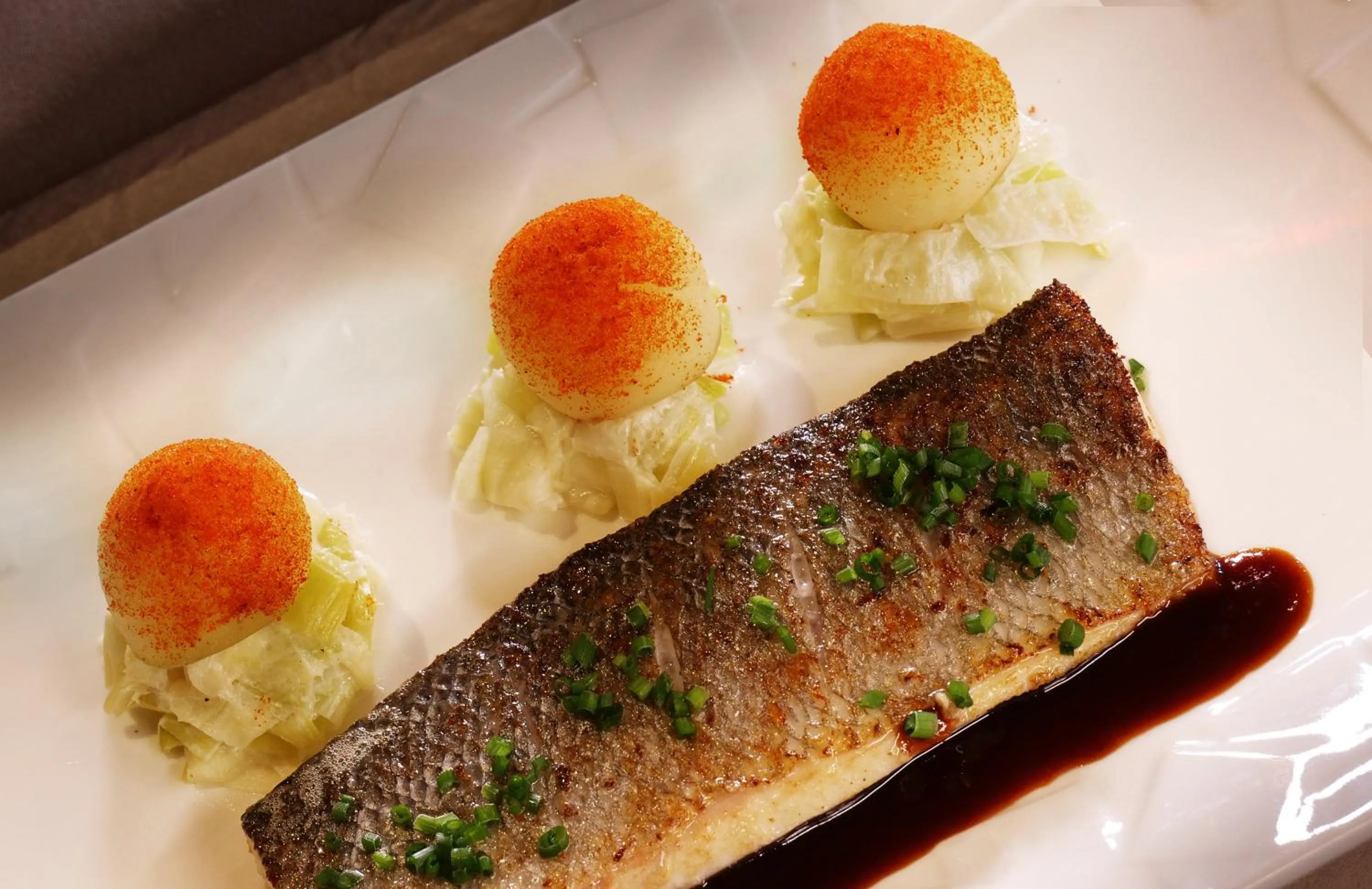 Food close-up in Le Tillau