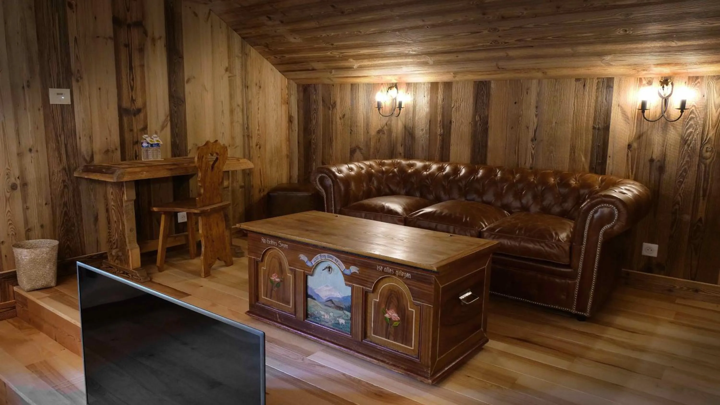 Seating area in Le Tillau