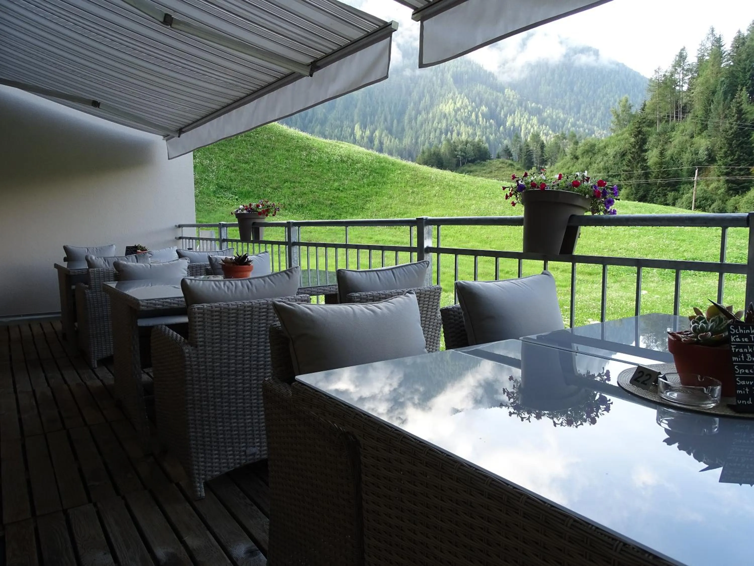 Balcony/Terrace in Apart Tyrol