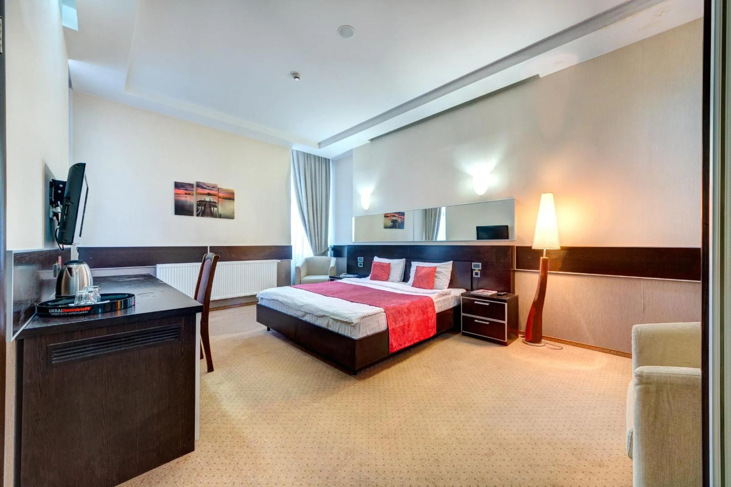 Bed in Terra Nova Sport&Spa Hotel