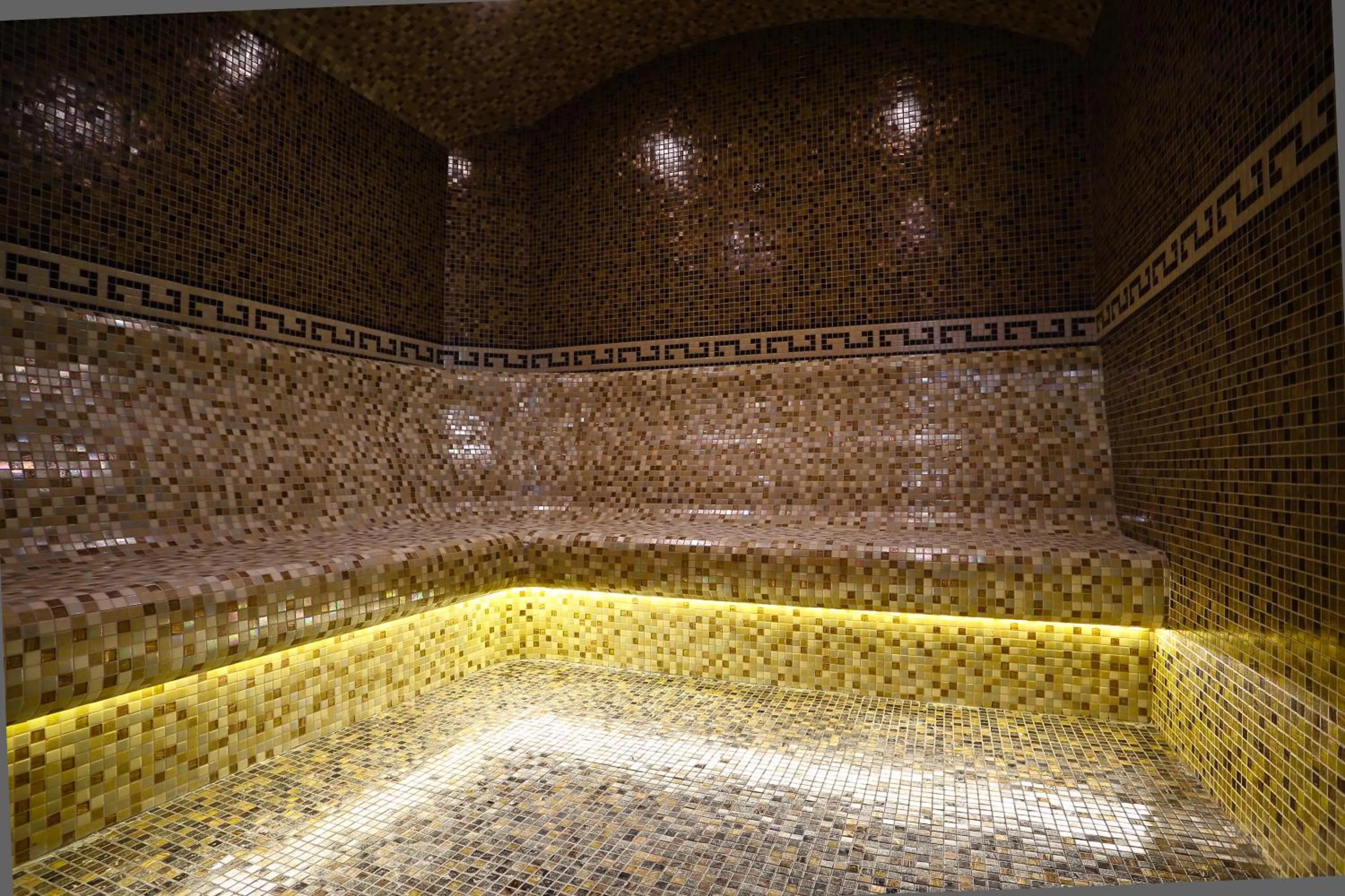 Steam room in Terra Nova Sport&Spa Hotel