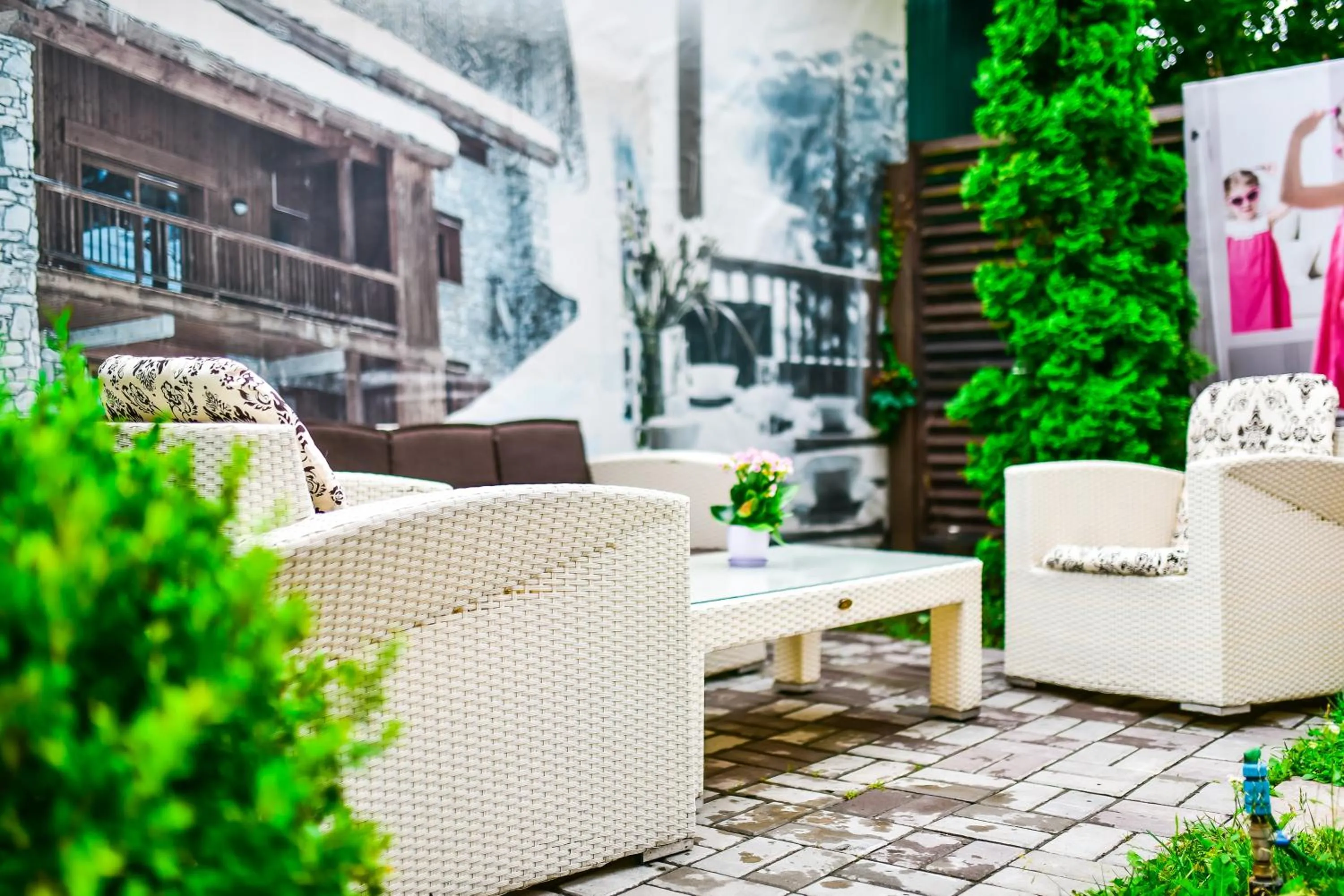 Patio in Terra Nova Sport&Spa Hotel