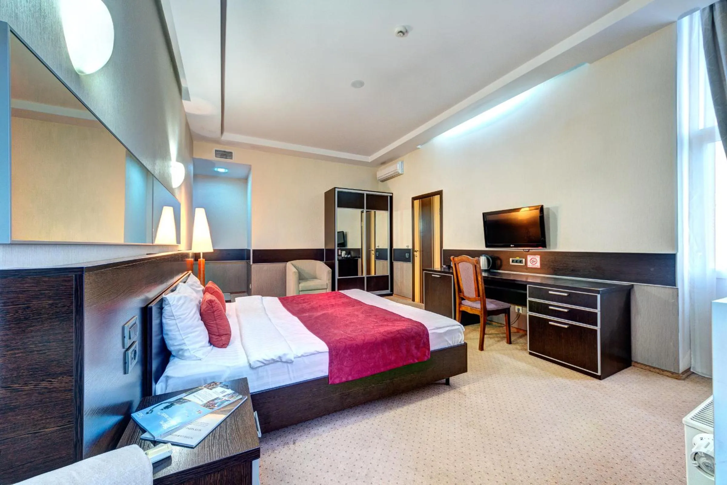 Bed in Terra Nova Sport&Spa Hotel