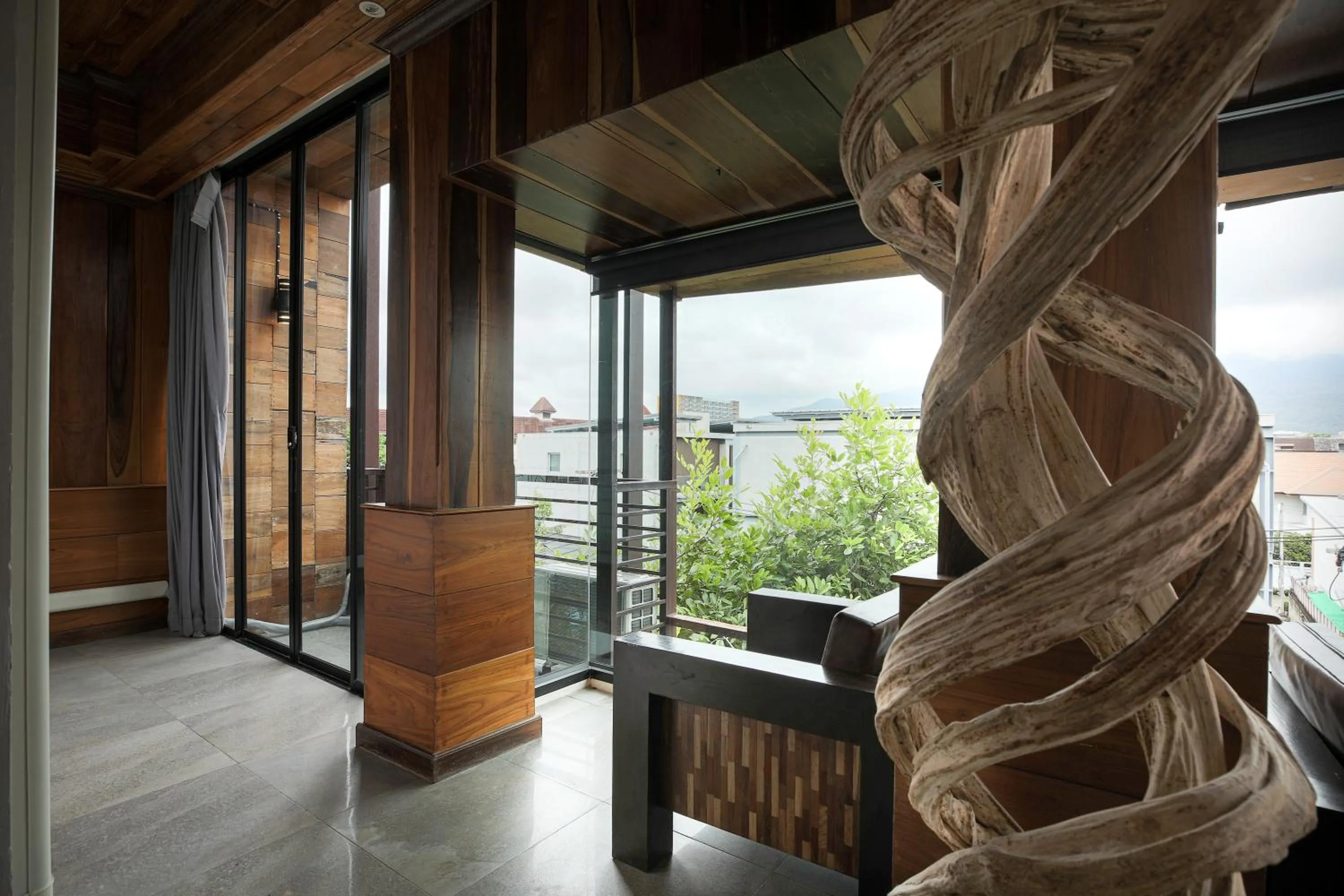 Balcony/Terrace in Arbor's house