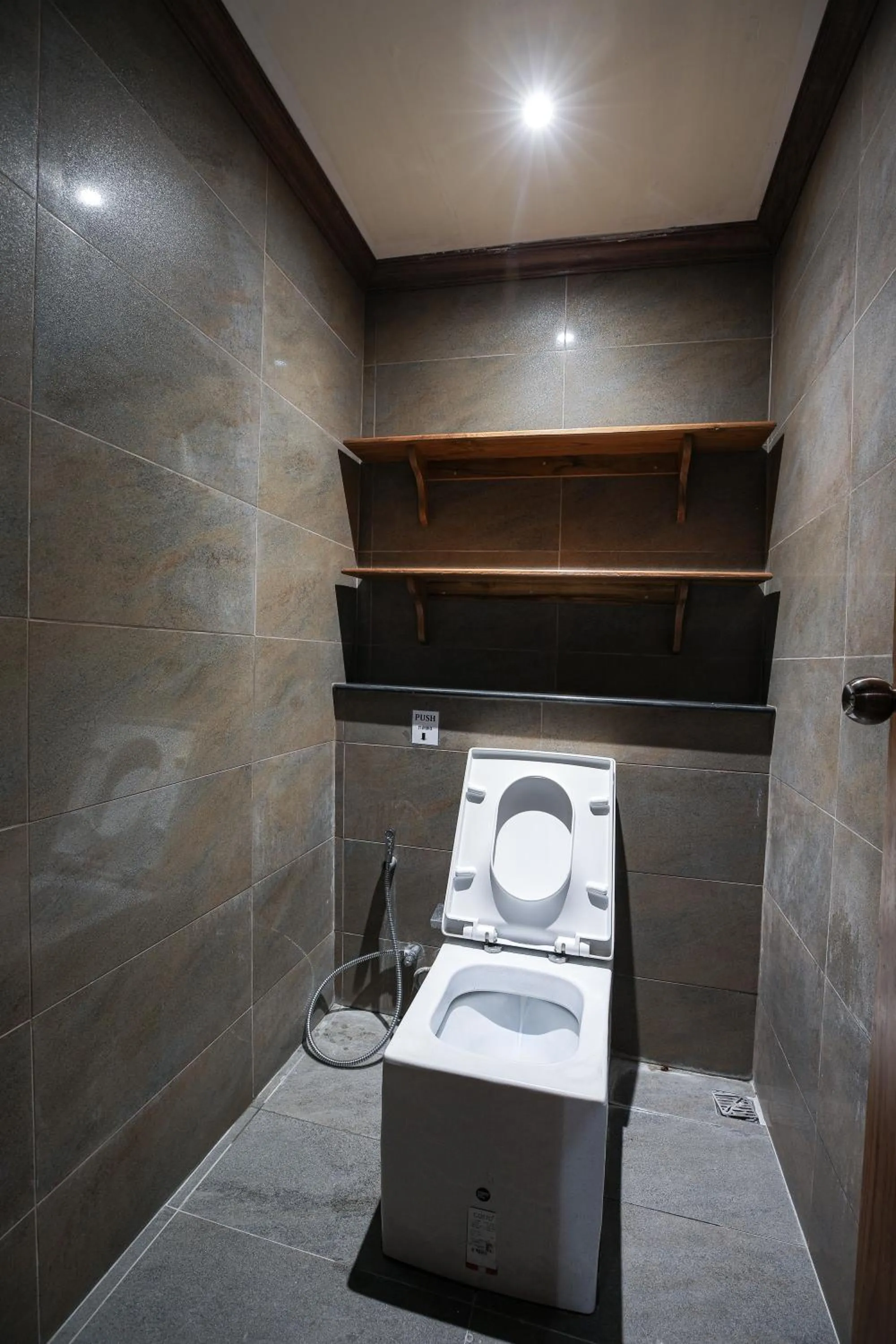 Bathroom in Arbor's house