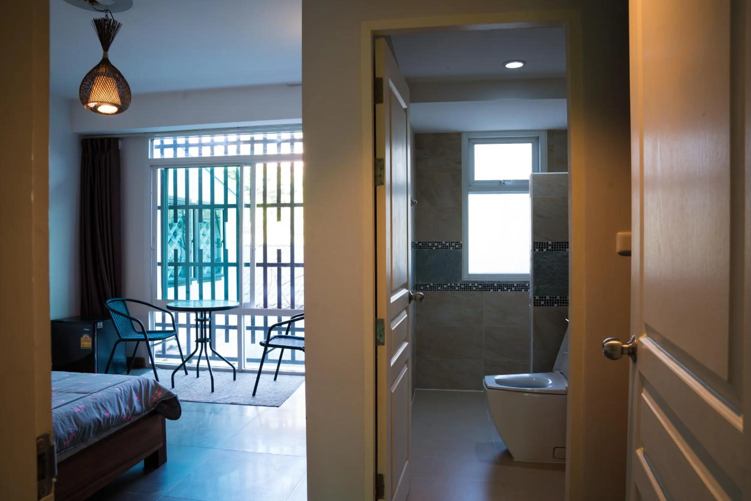 Bathroom in Arbor's house