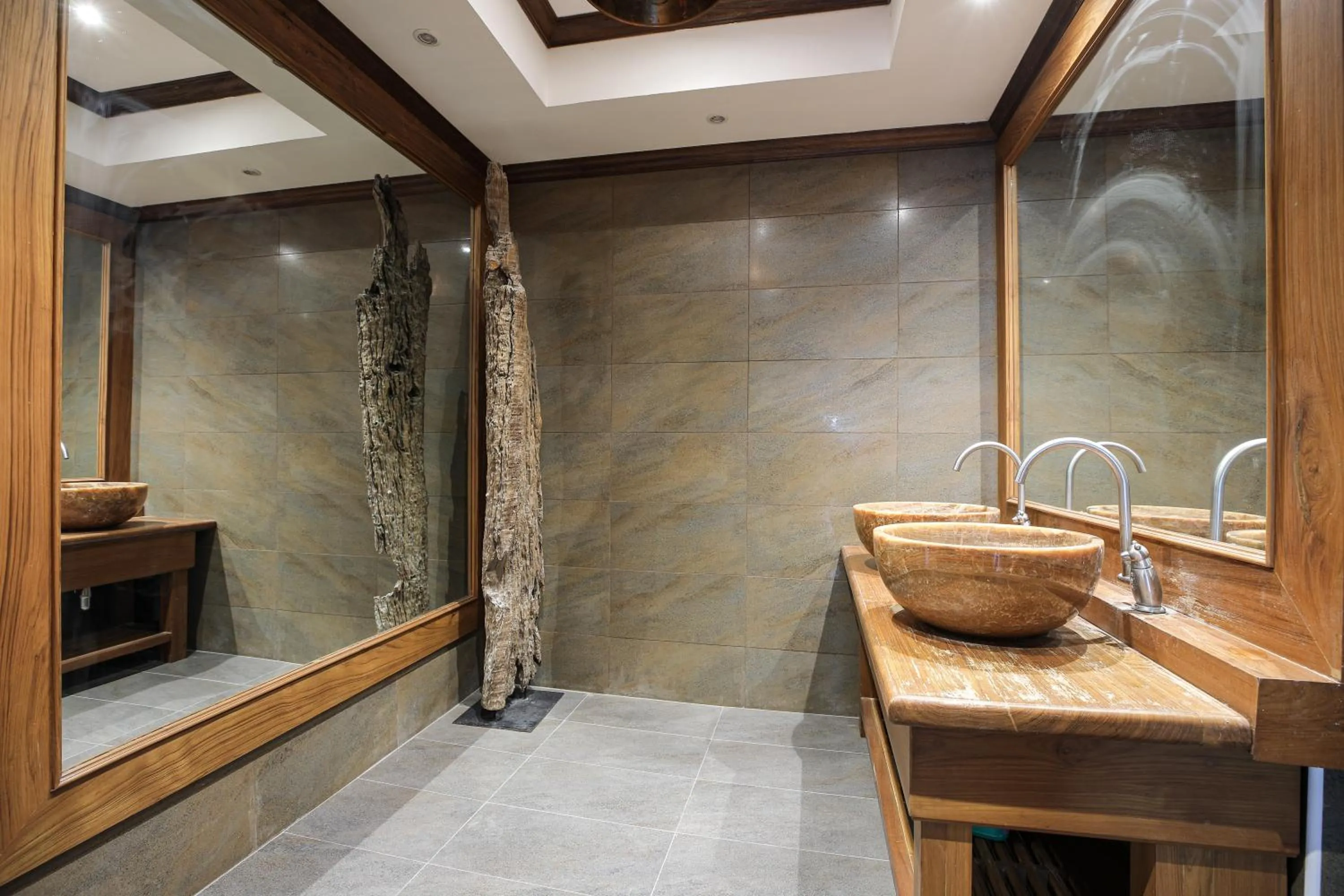 Bathroom in Arbor's house