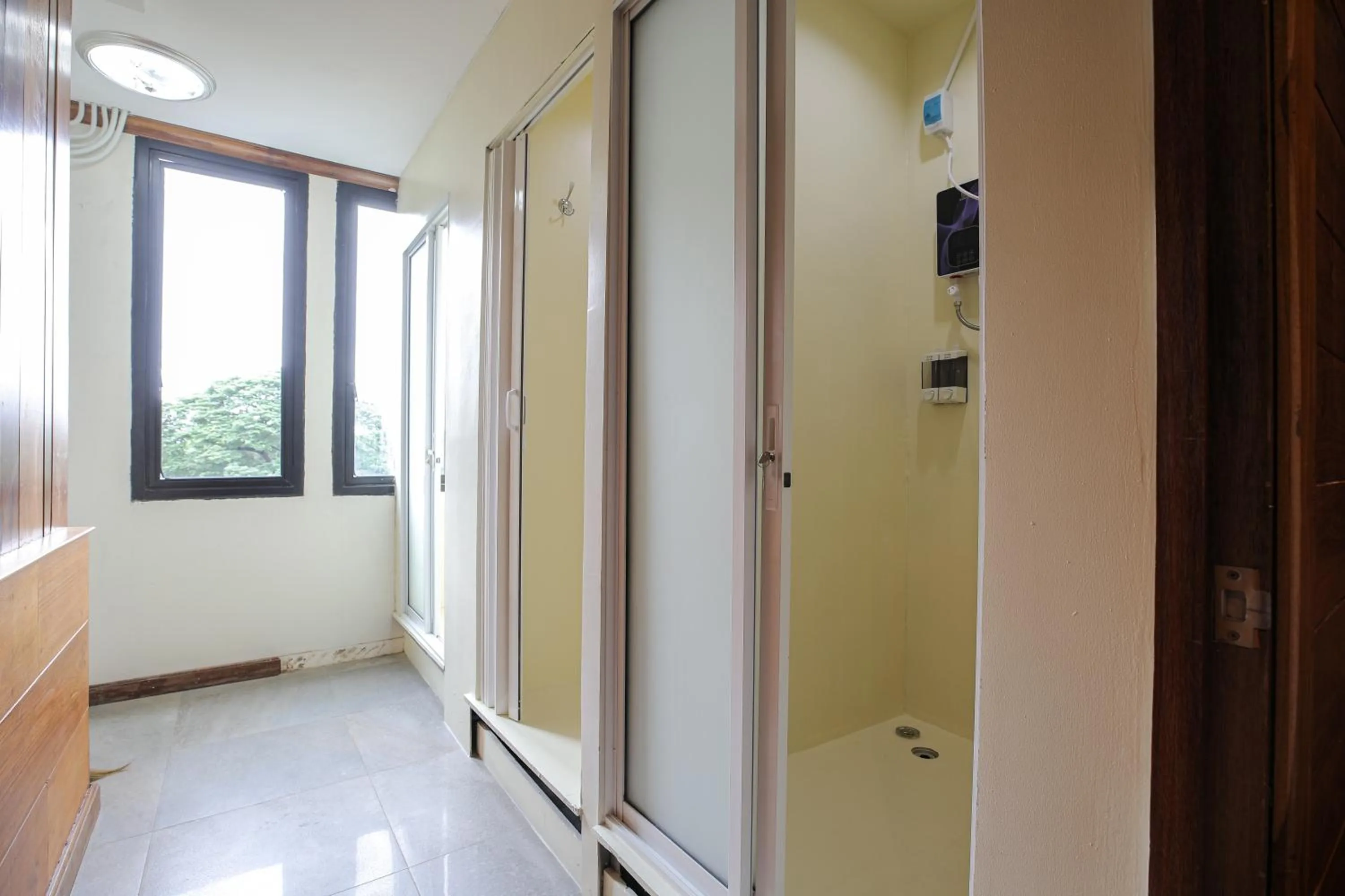 Shower in Arbor's house