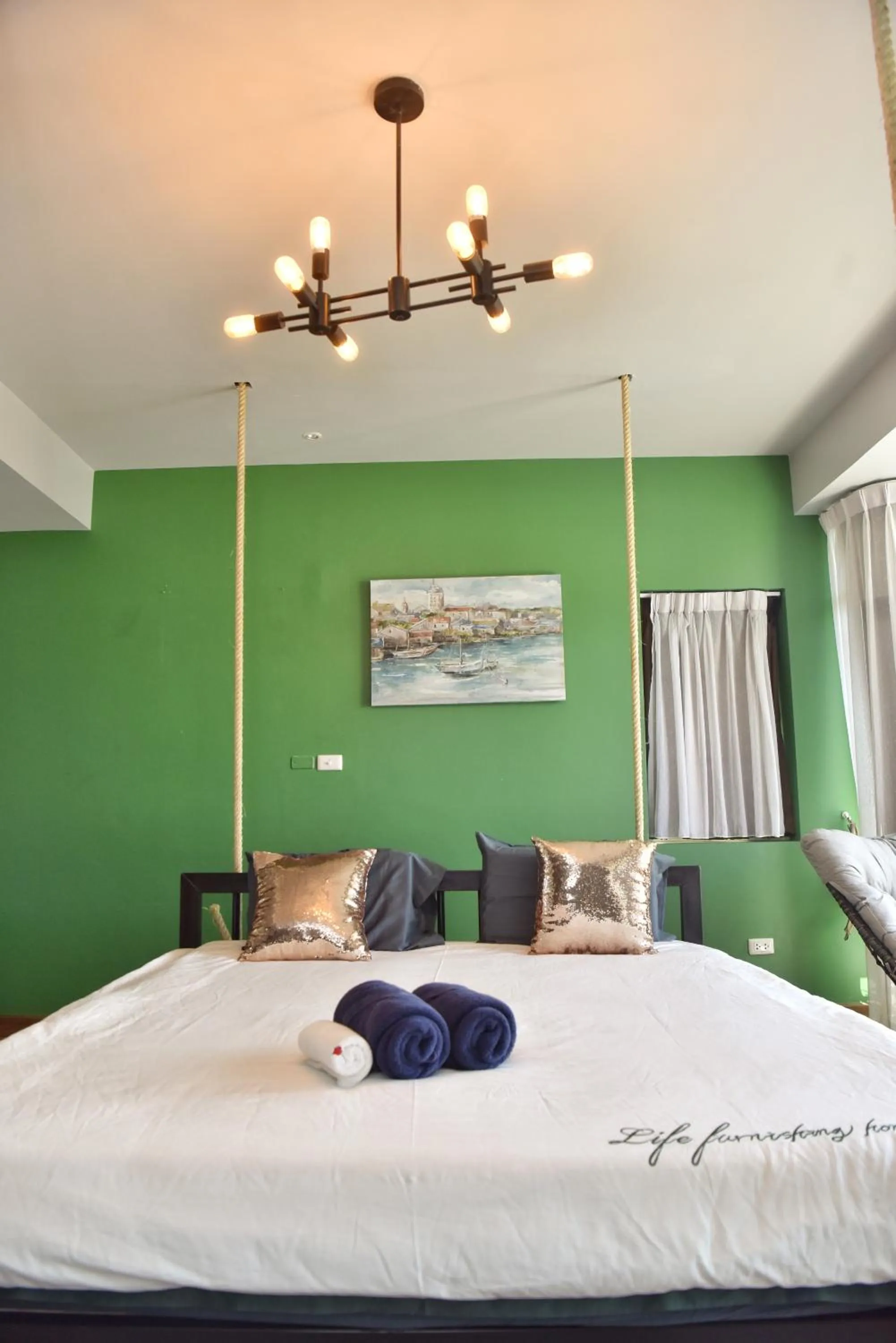 Bed in Arbor's house