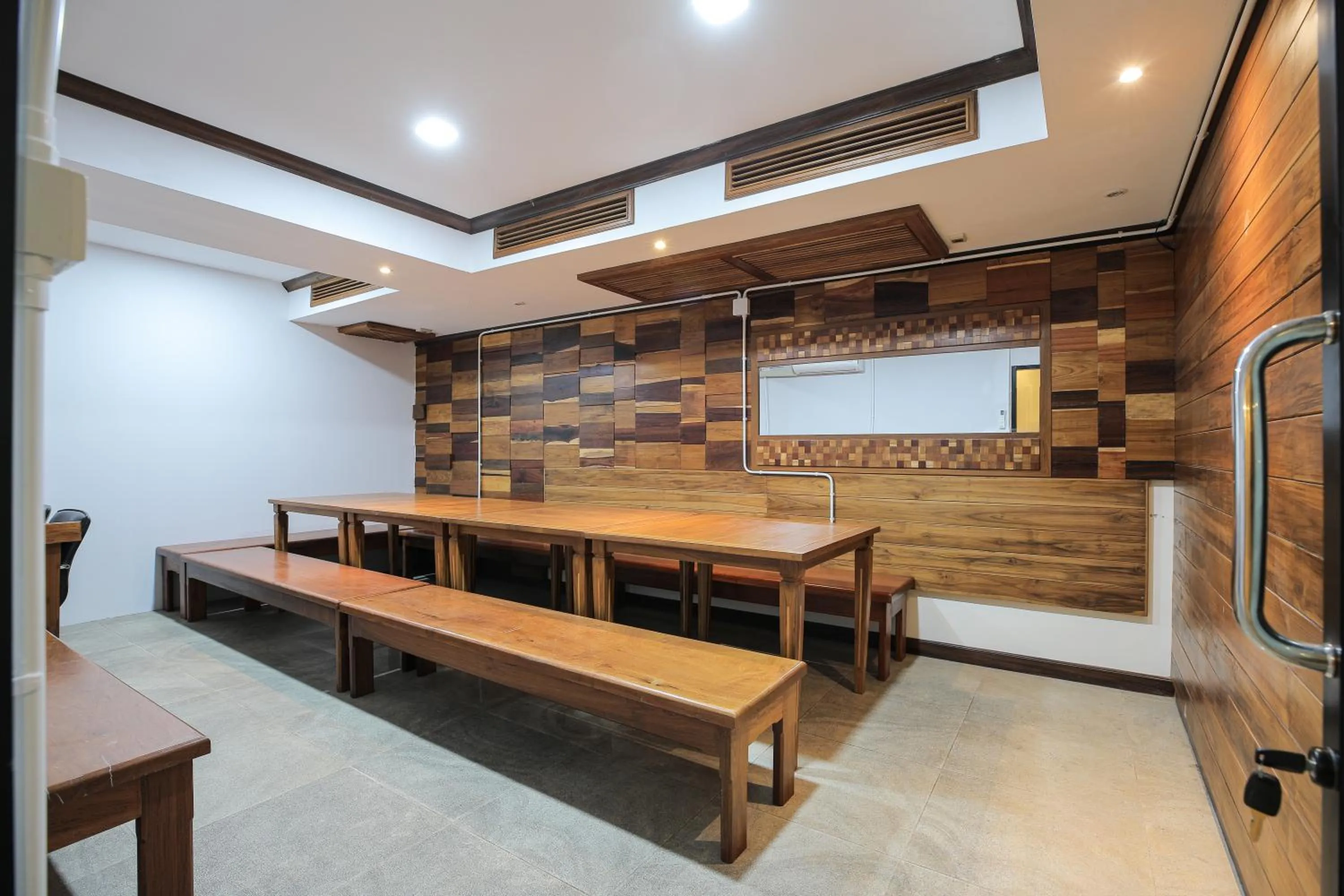 Seating area in Arbor's house