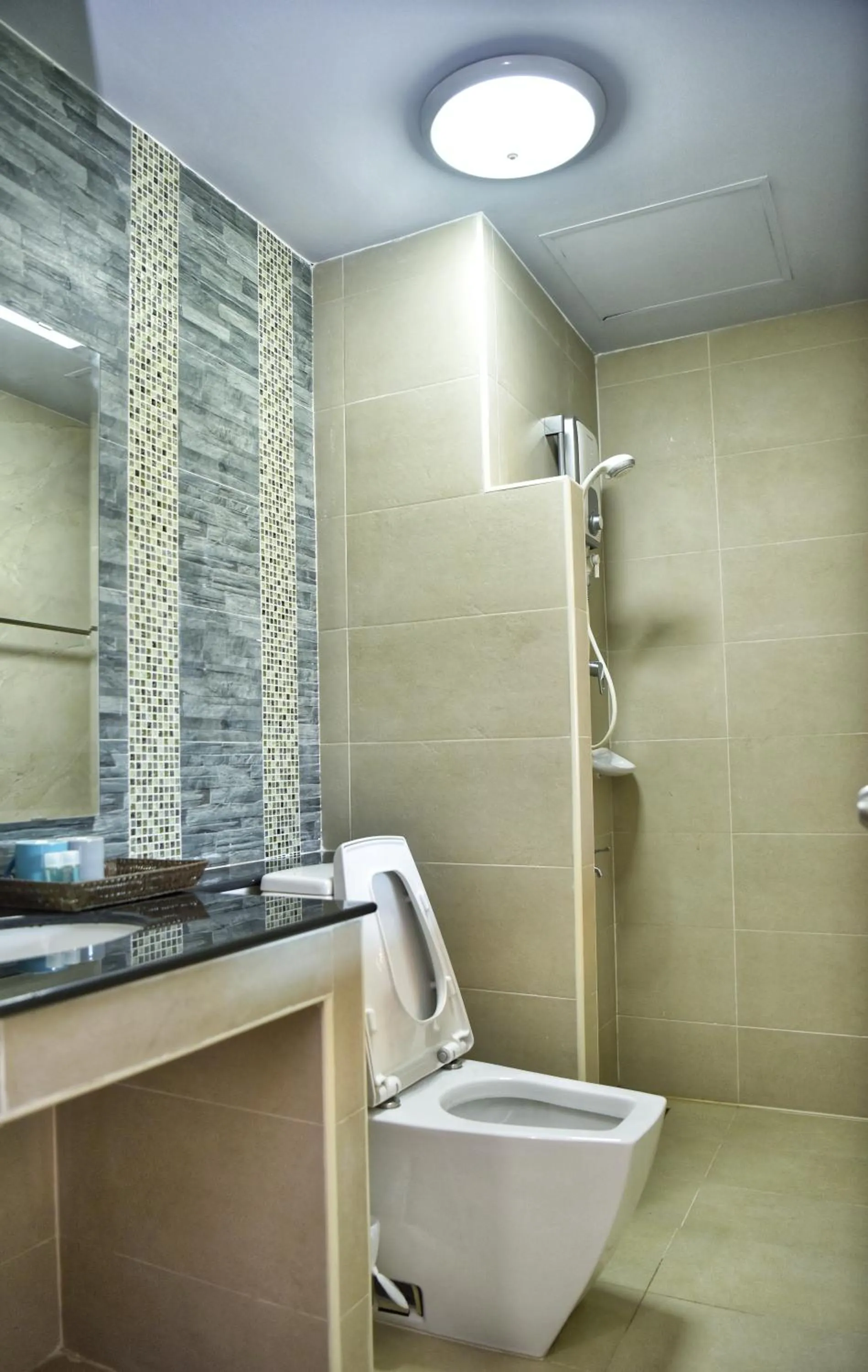 Bathroom in Arbor's house