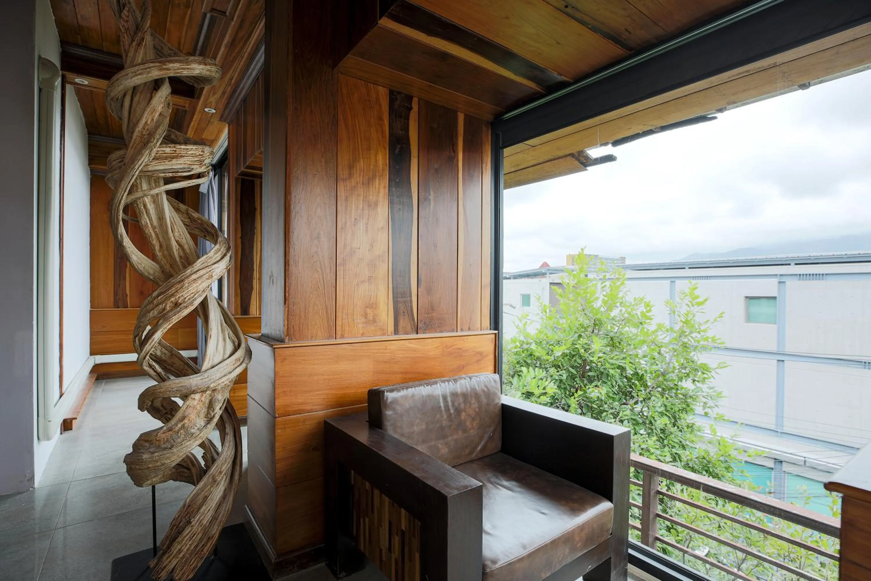 Balcony/Terrace in Arbor's house