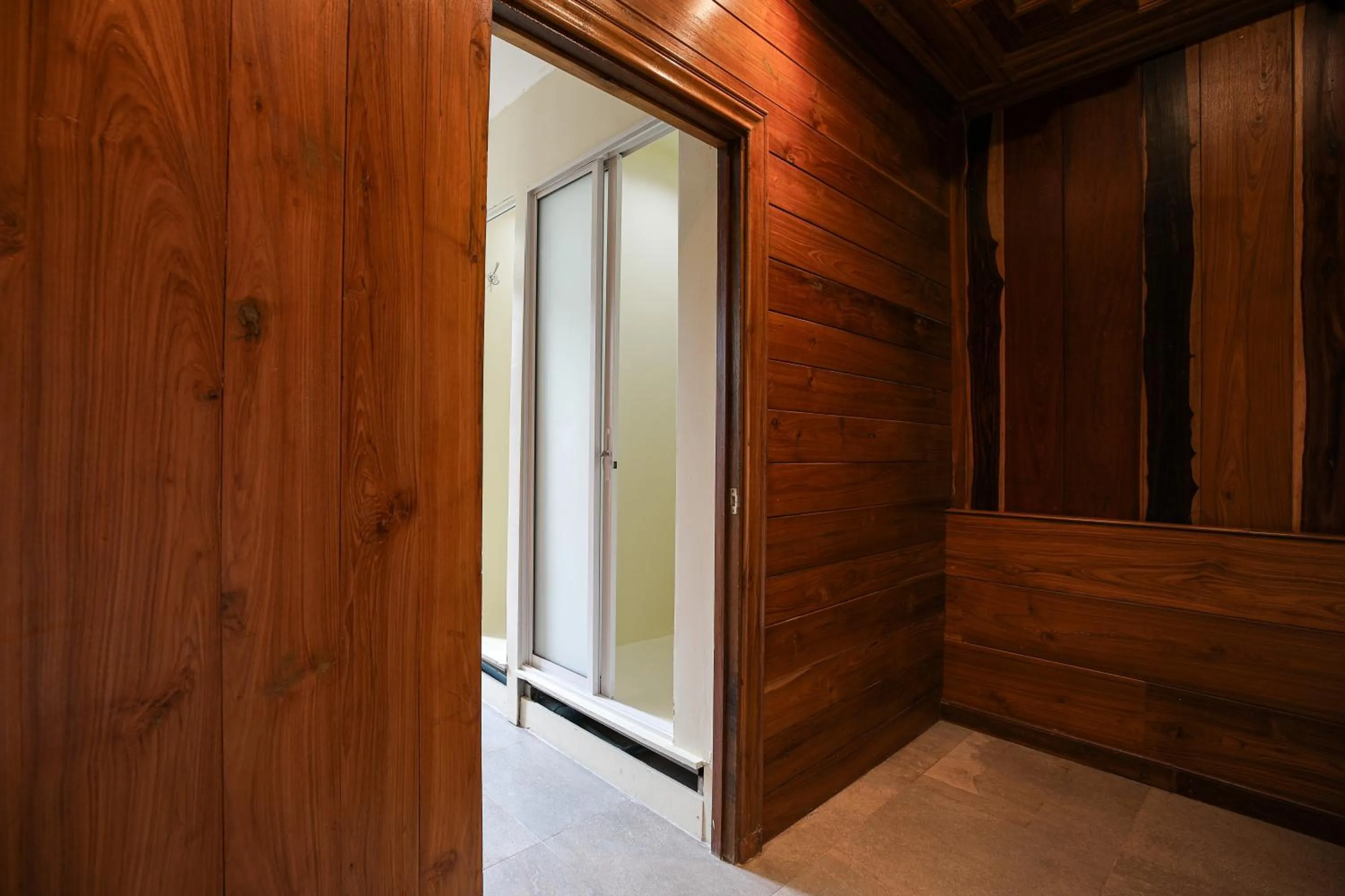 Shower in Arbor's house